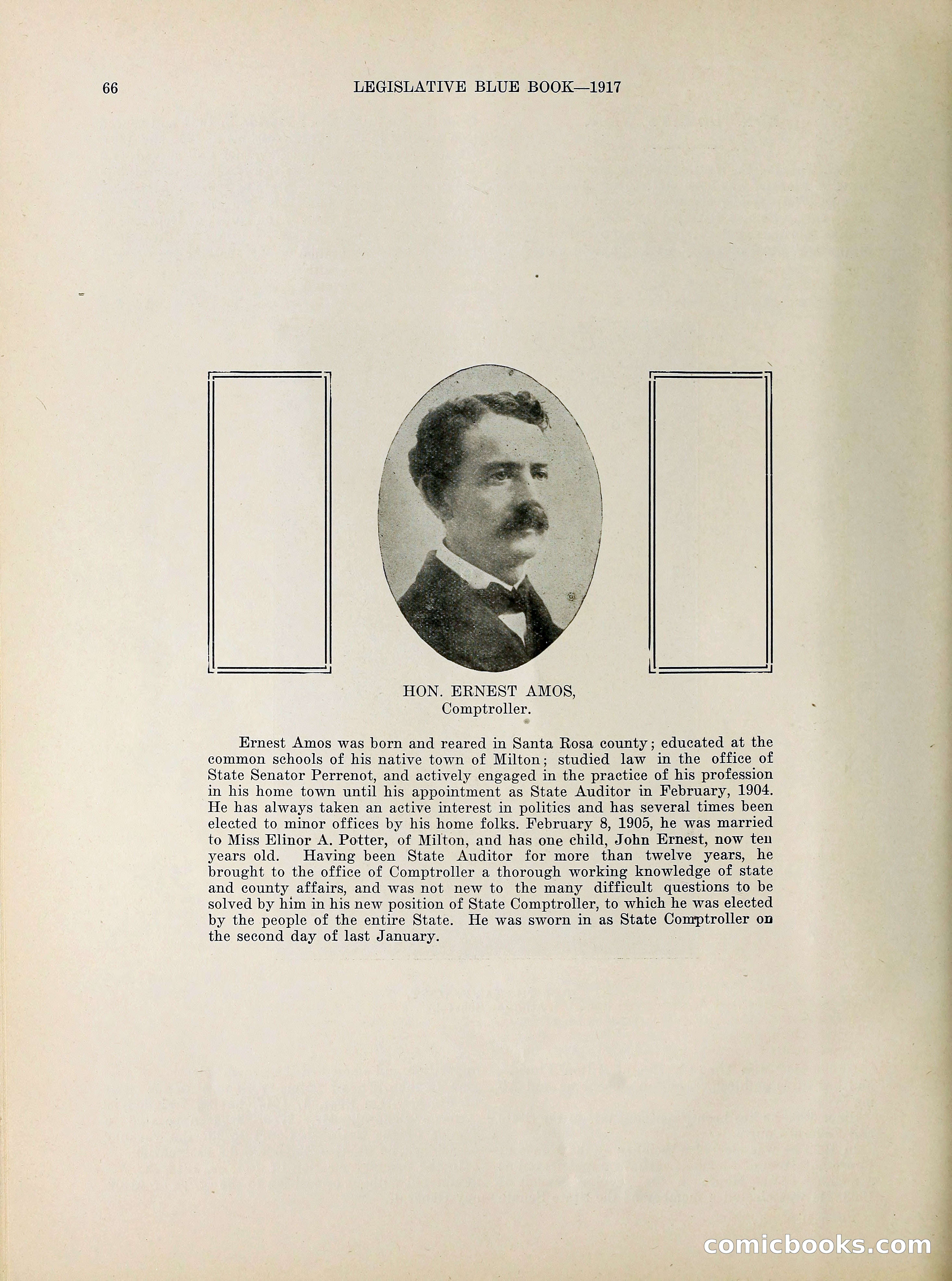 Legislative Blue Book, 1917 — page 75 of 148