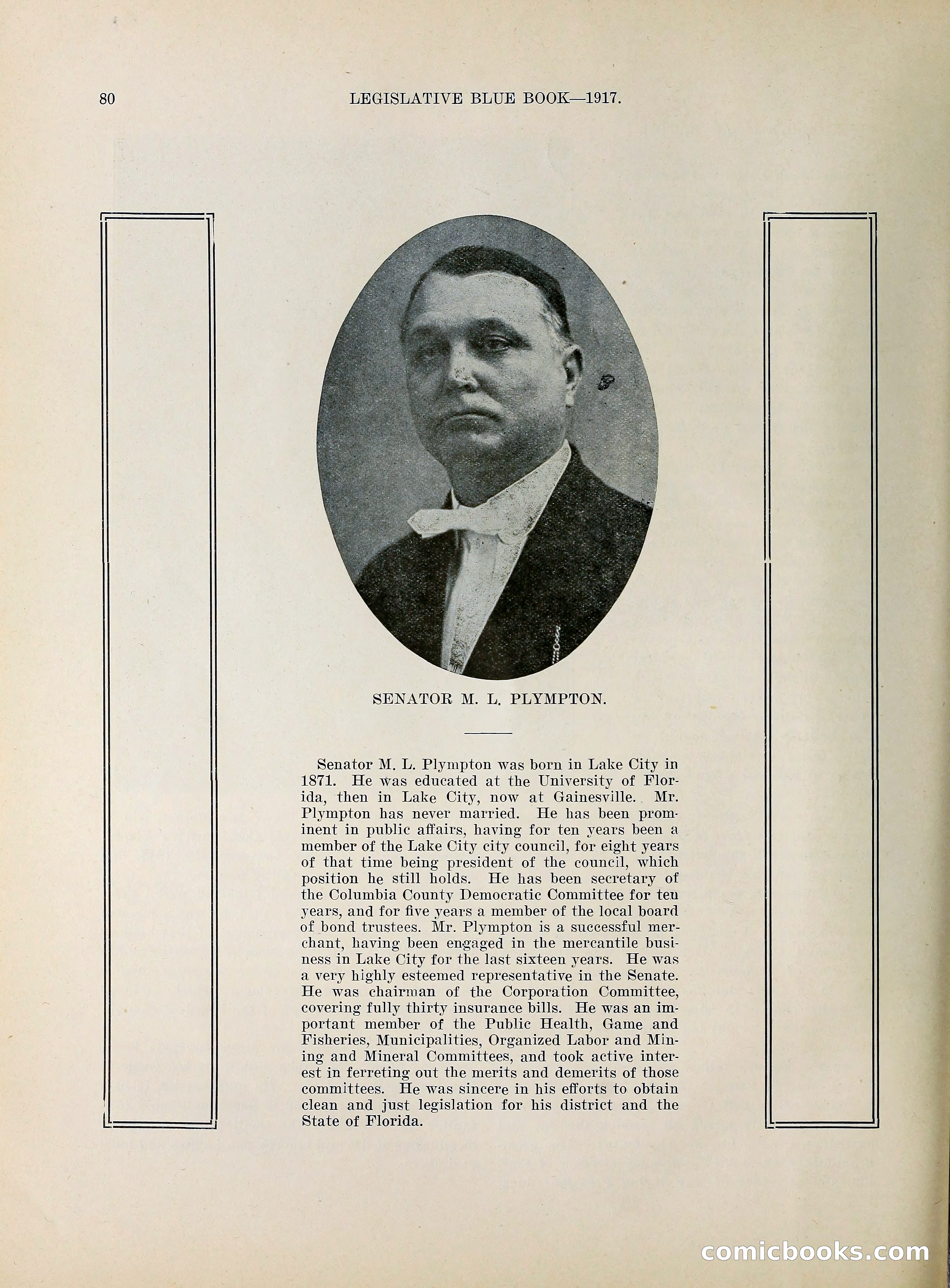 Legislative Blue Book, 1917 — page 89 of 148