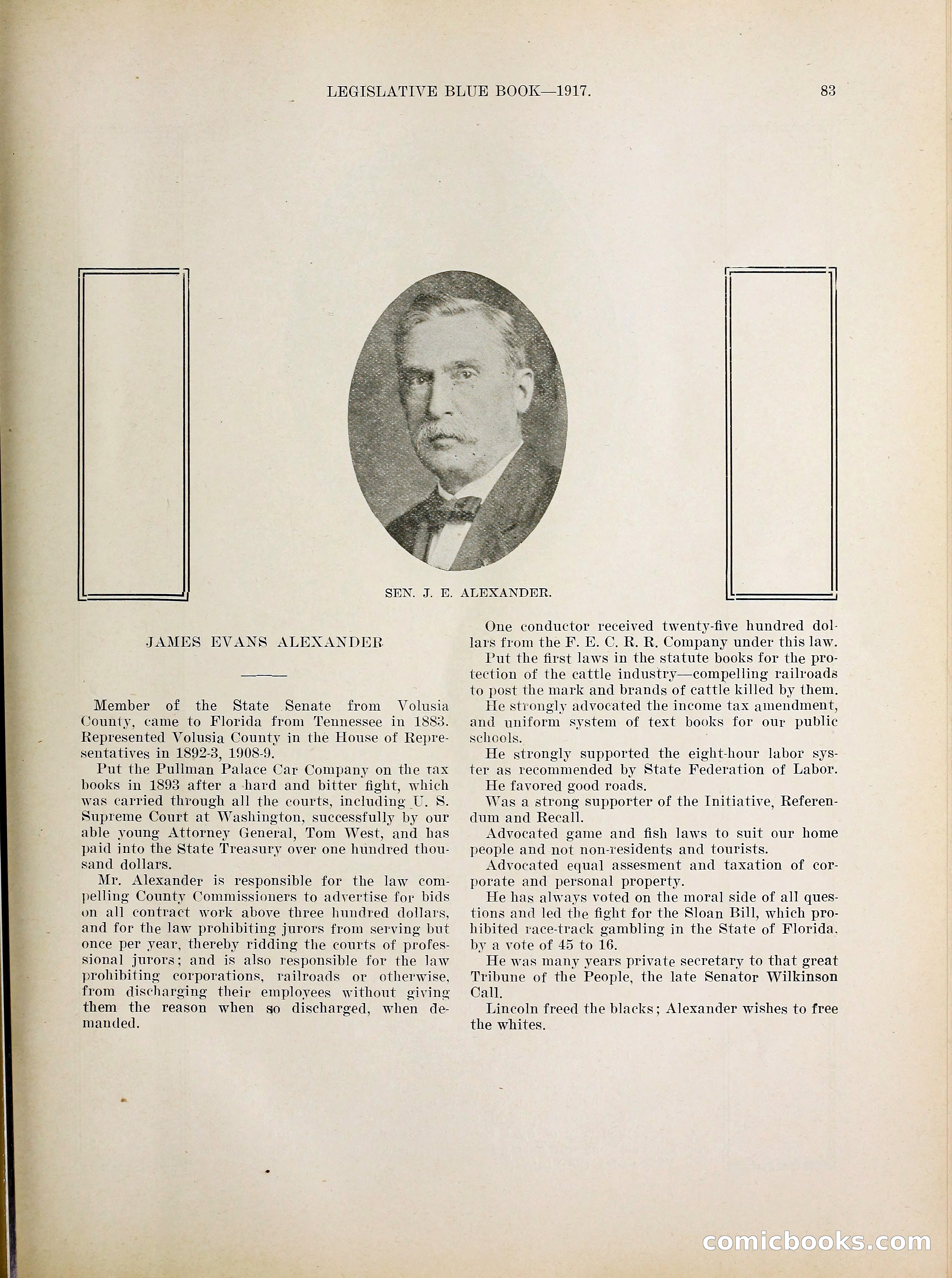 Legislative Blue Book, 1917 — page 92 of 148