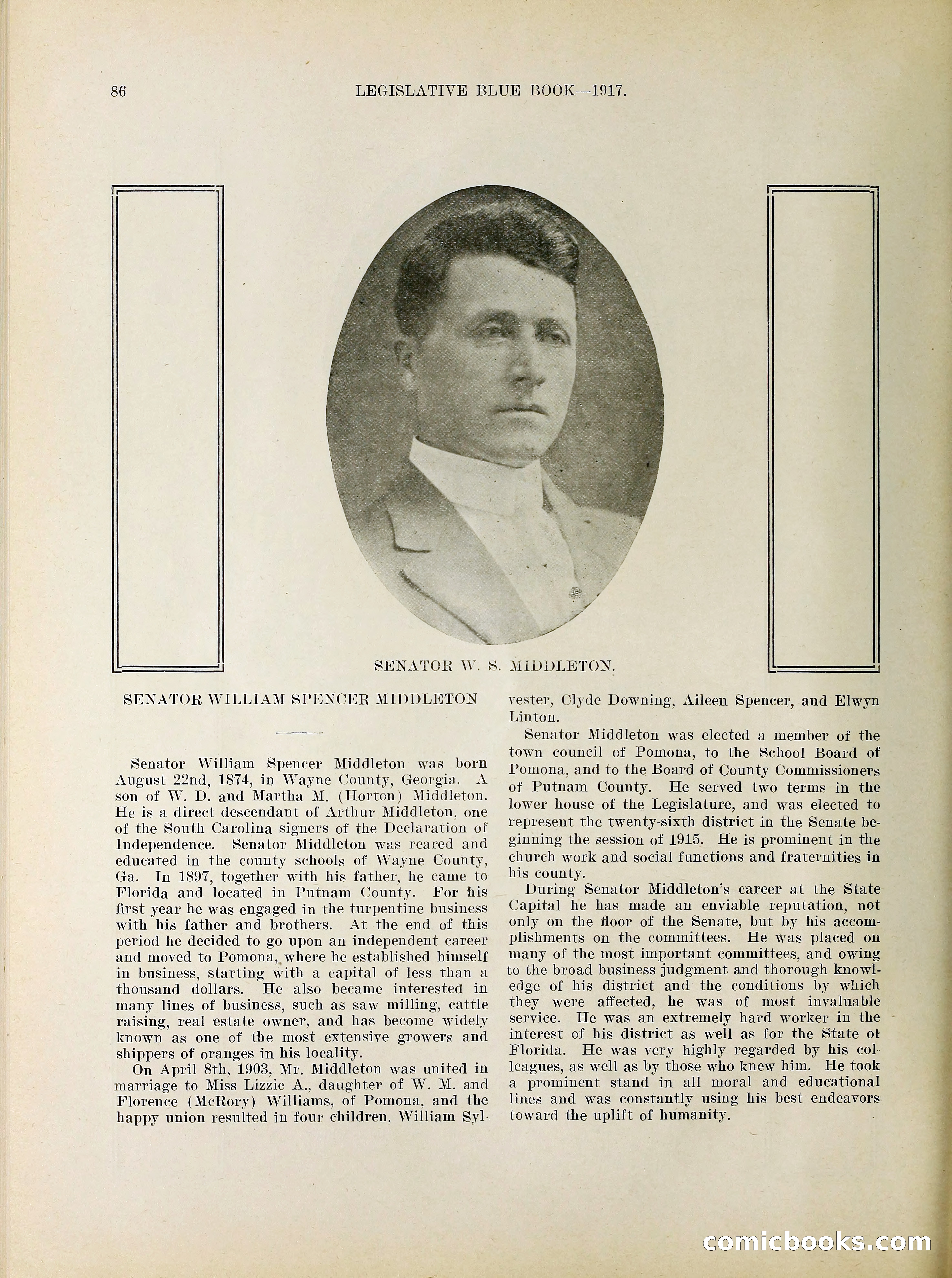 Legislative Blue Book, 1917 — page 95 of 148