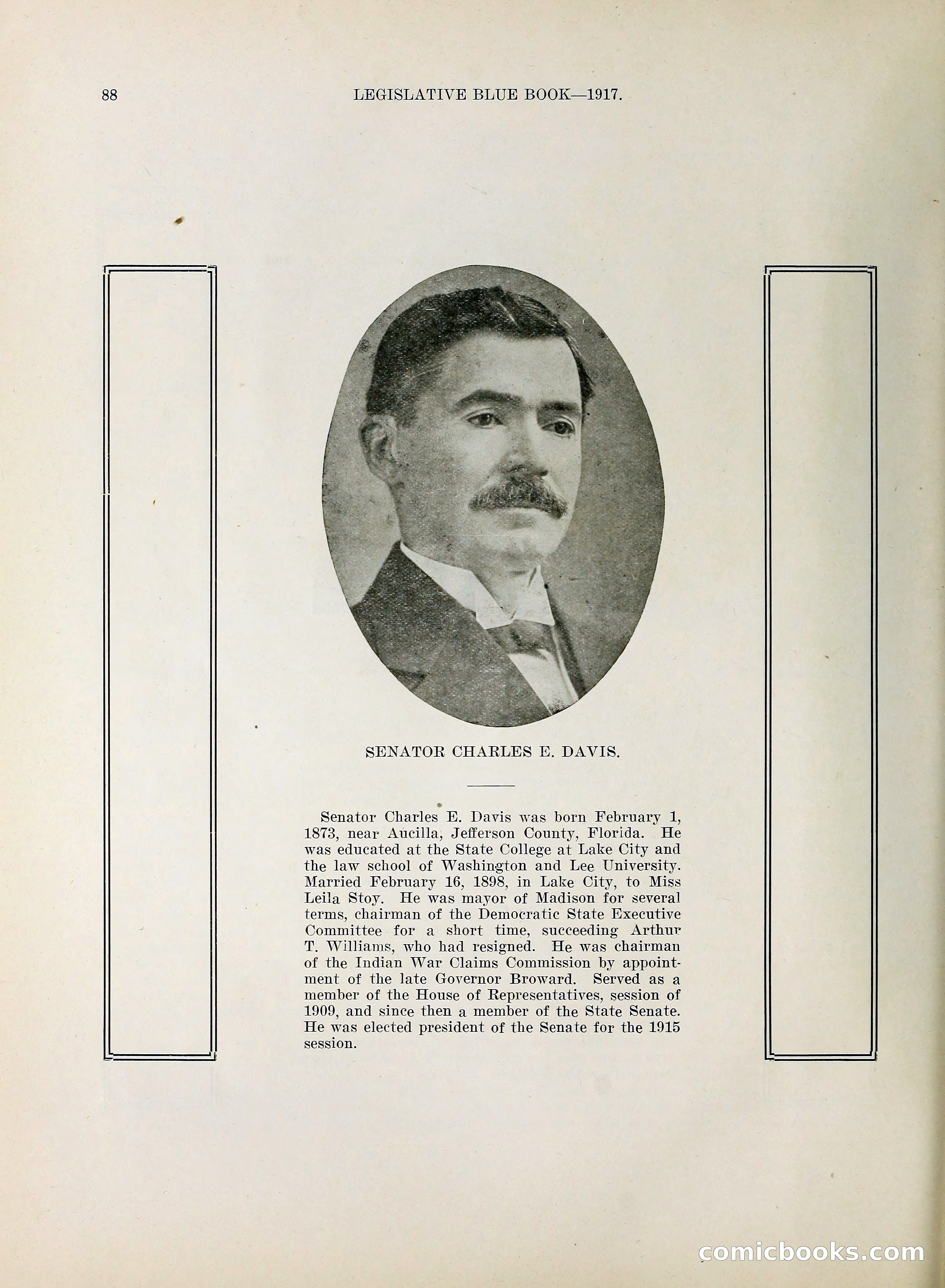Legislative Blue Book, 1917 — page 97 of 148
