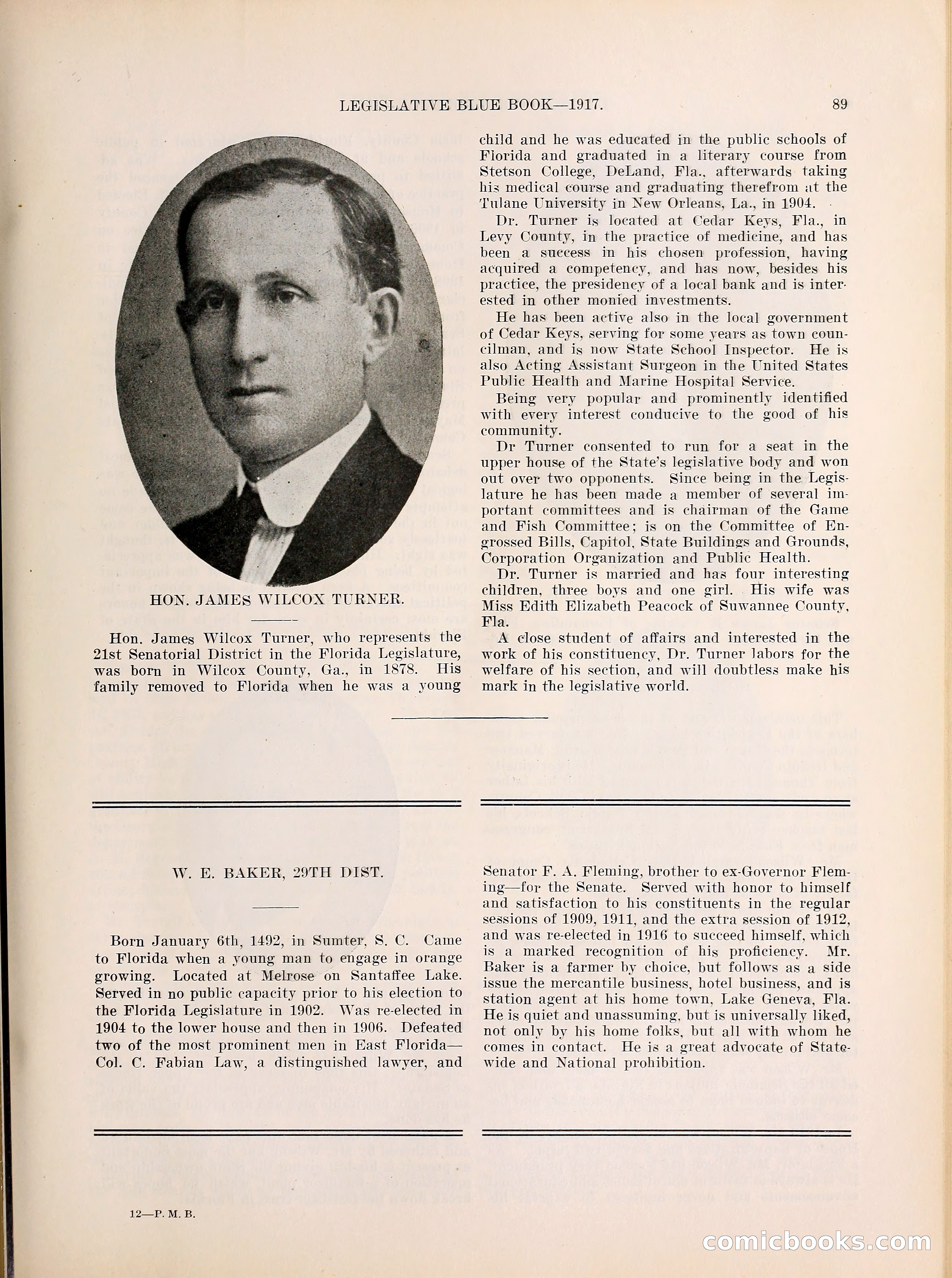Legislative Blue Book, 1917 — page 98 of 148