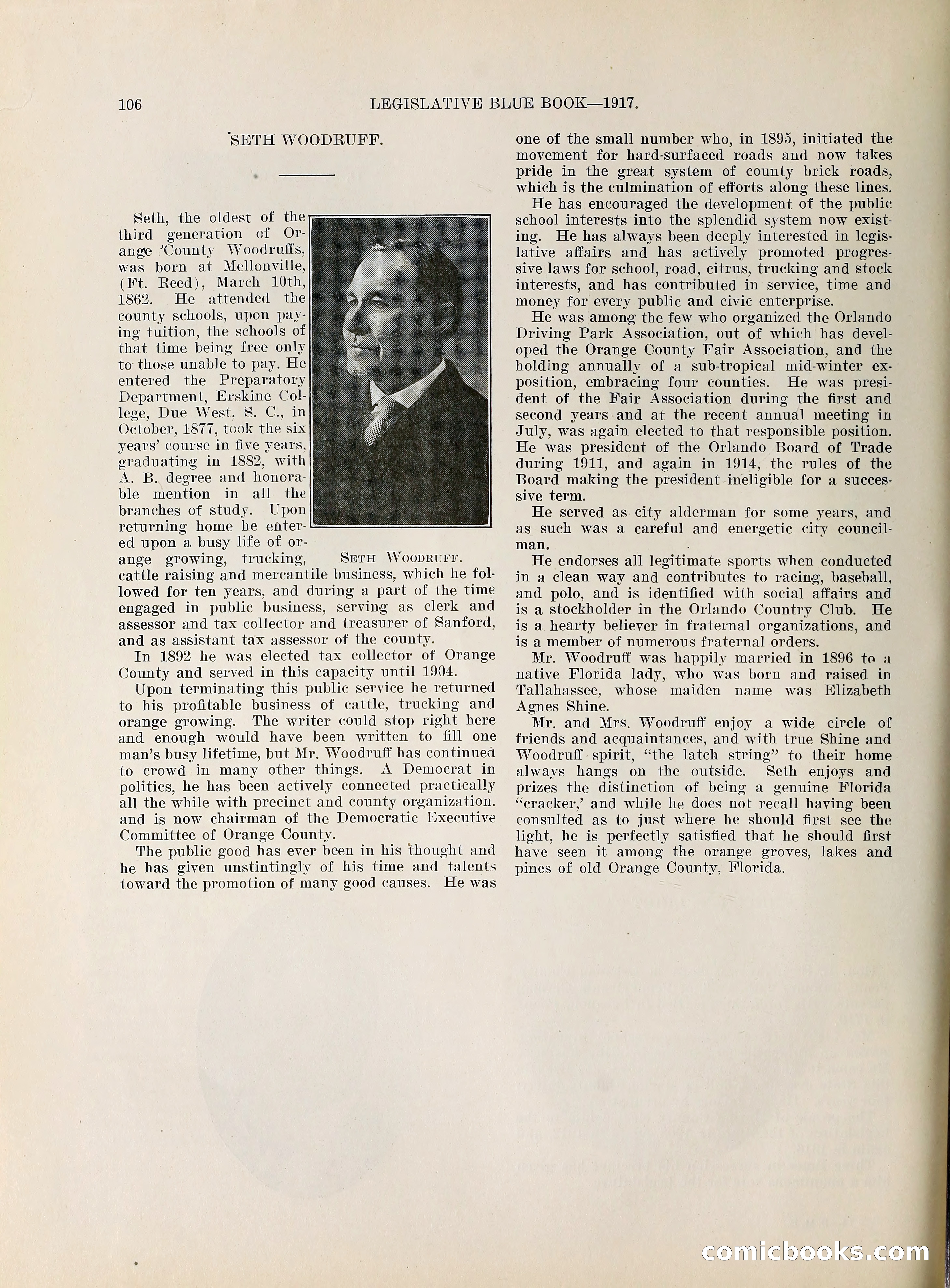 Legislative Blue Book, 1917 — page 115 of 148