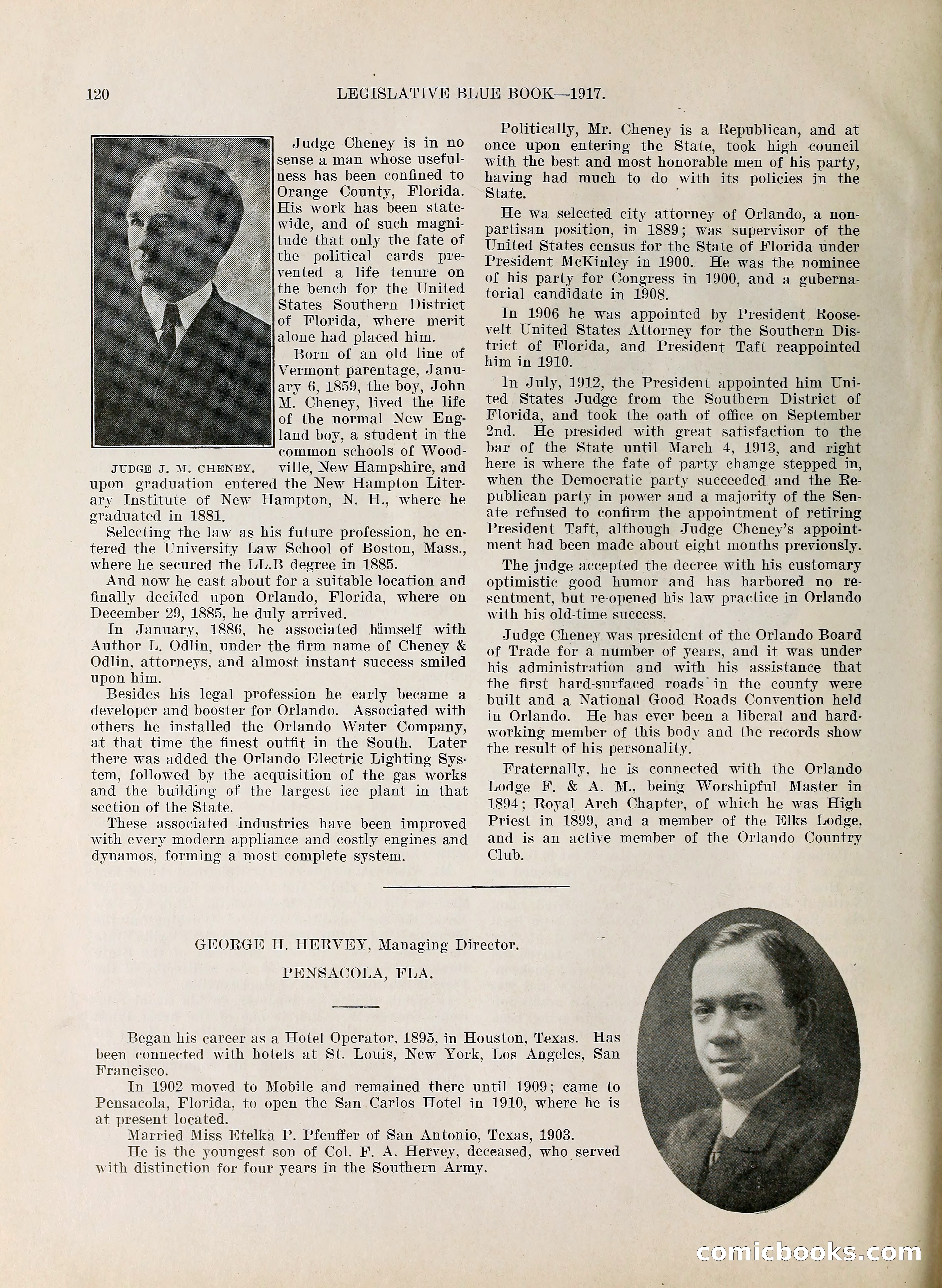 Legislative Blue Book, 1917 — page 129 of 148