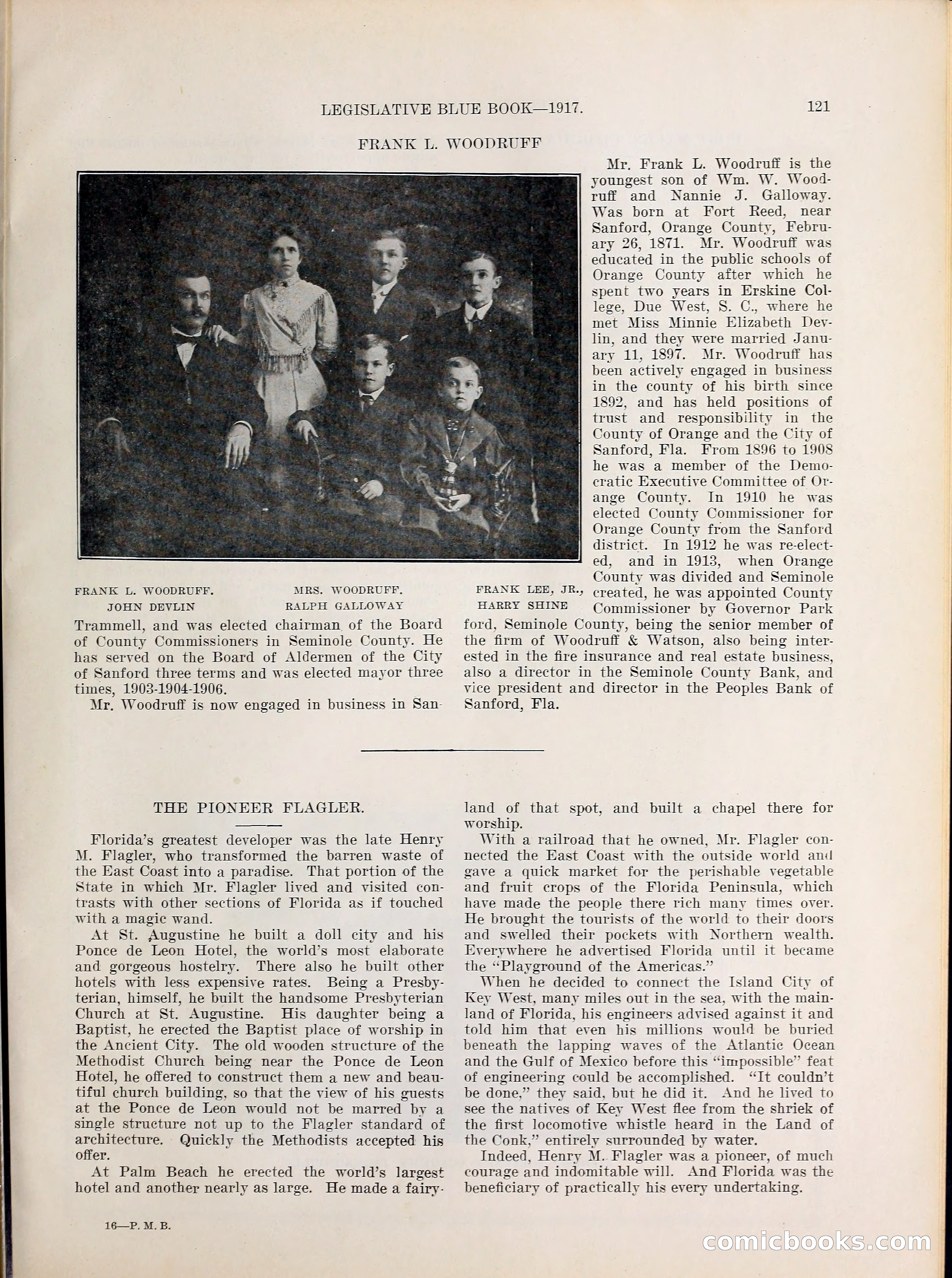 Legislative Blue Book, 1917 — page 130 of 148