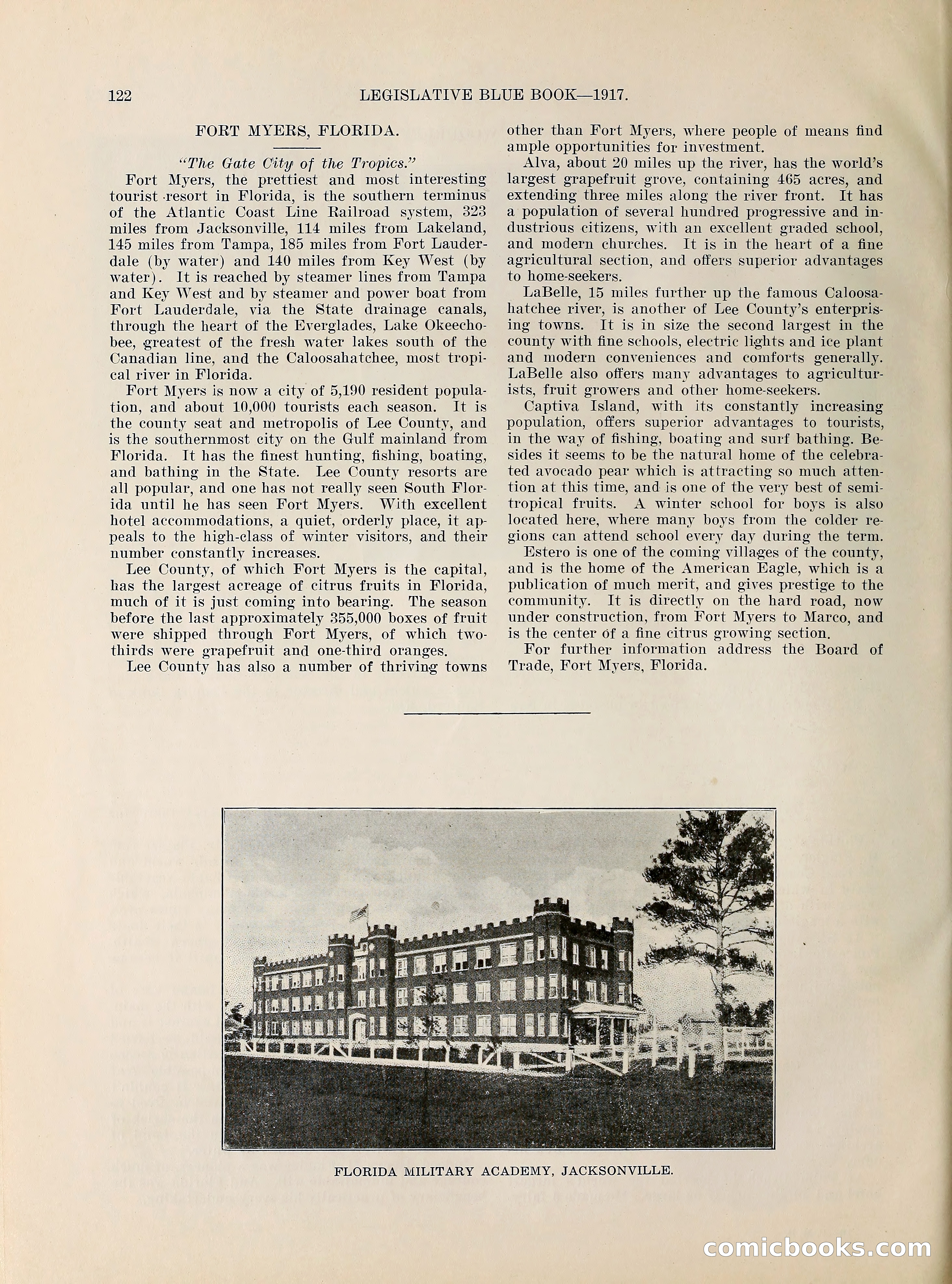 Legislative Blue Book, 1917 — page 131 of 148