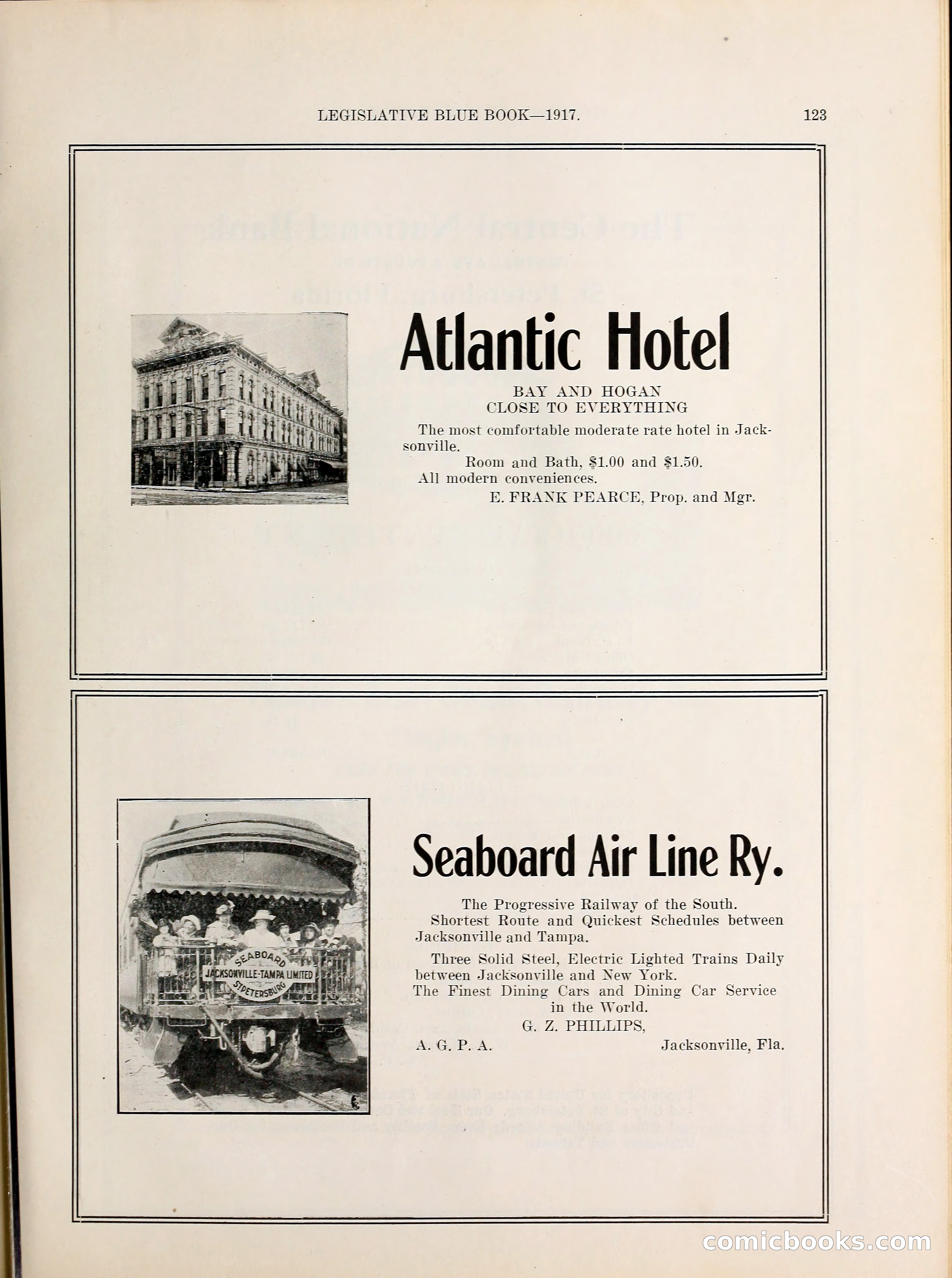 Legislative Blue Book, 1917 — page 132 of 148