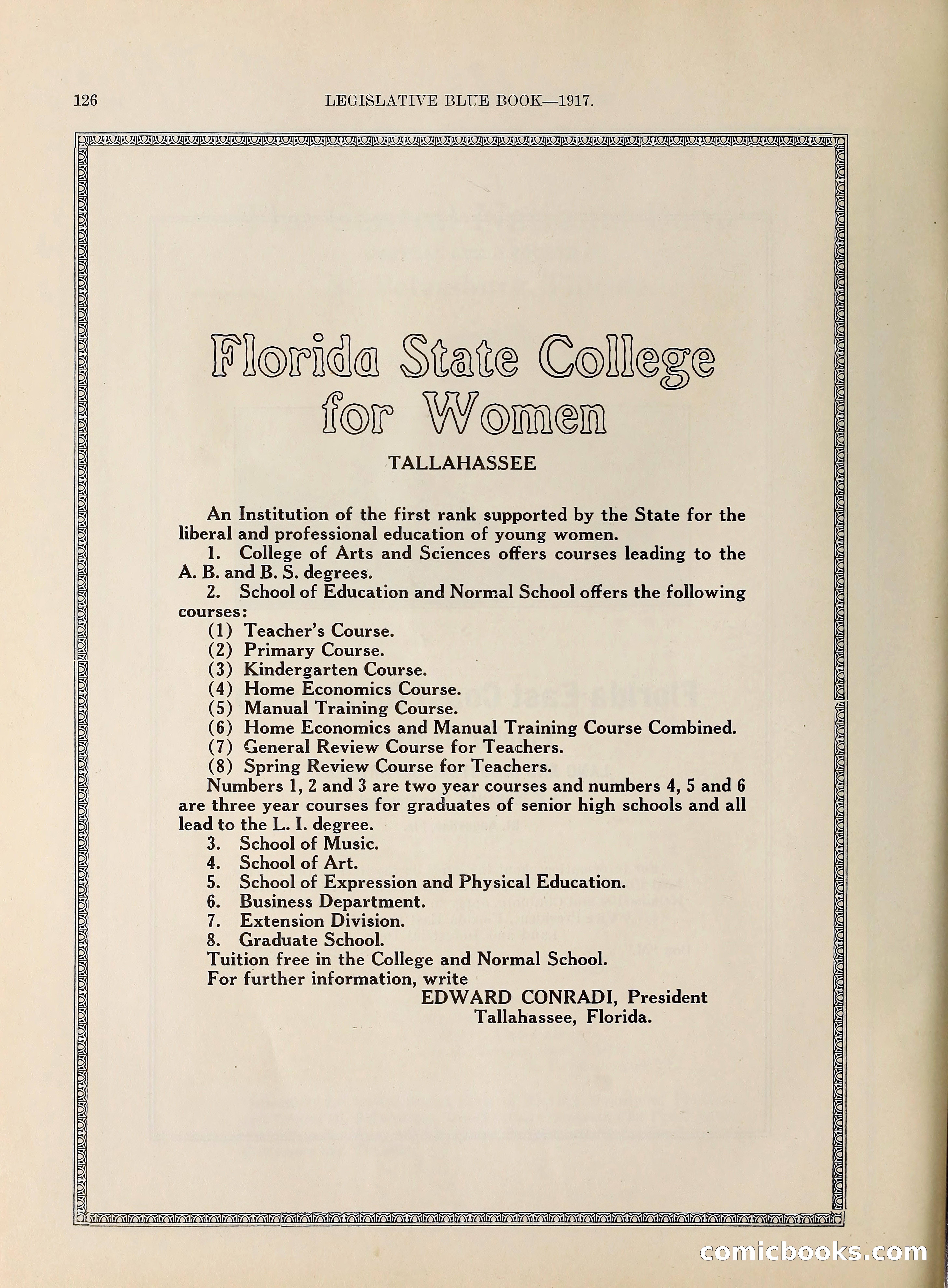 Legislative Blue Book, 1917 — page 135 of 148