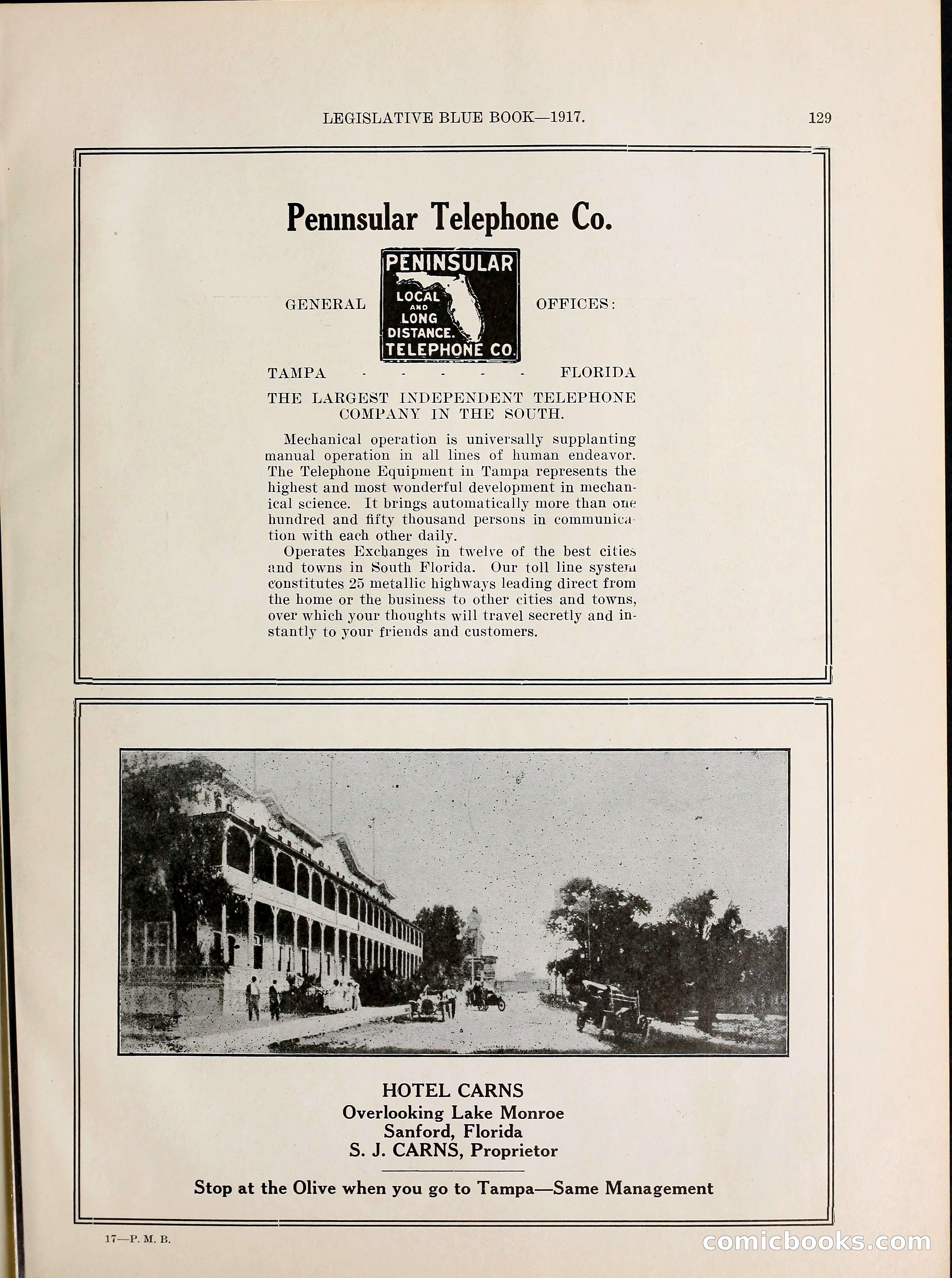 Legislative Blue Book, 1917 — page 138 of 148
