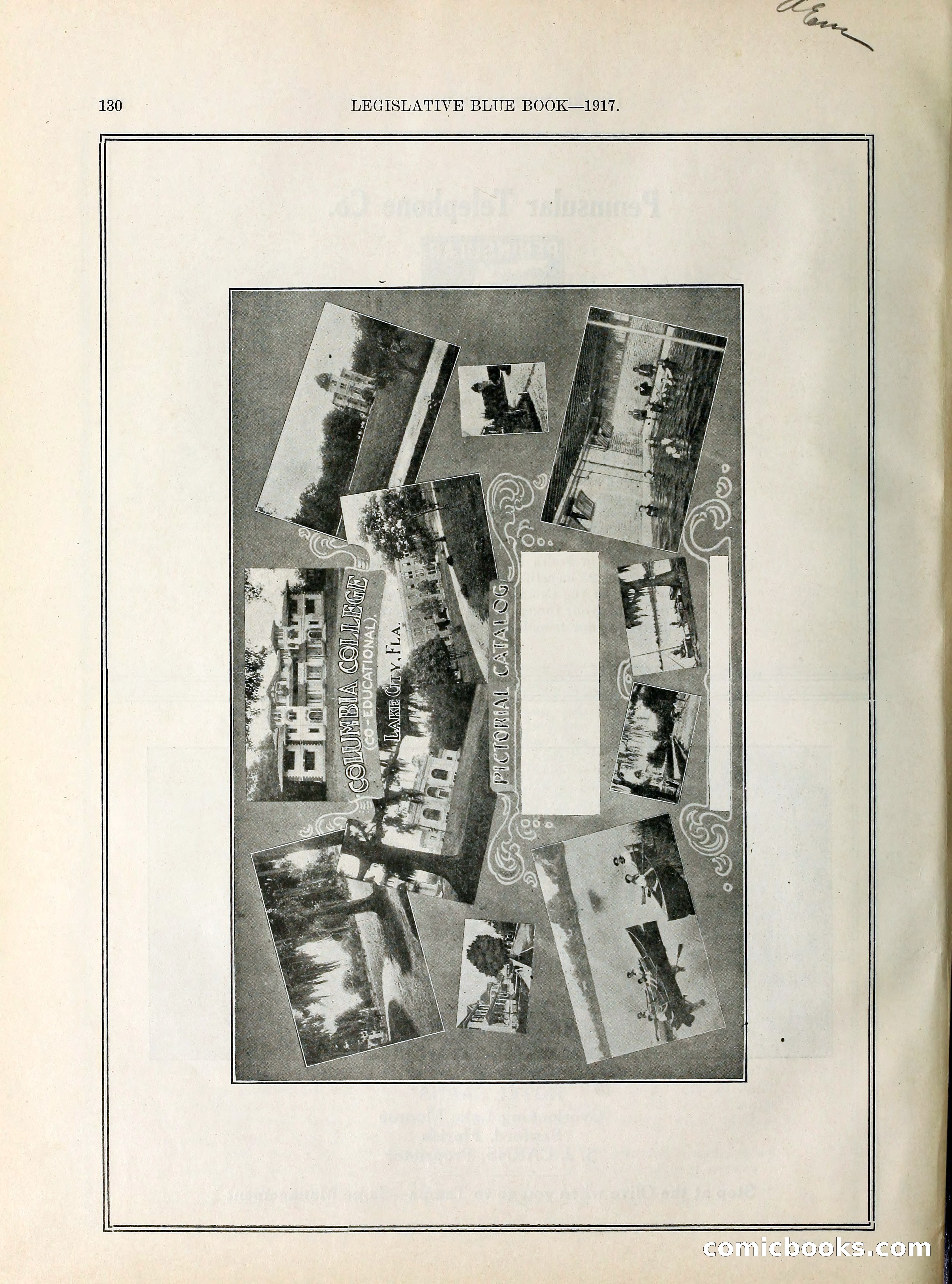 Legislative Blue Book, 1917 — page 139 of 148
