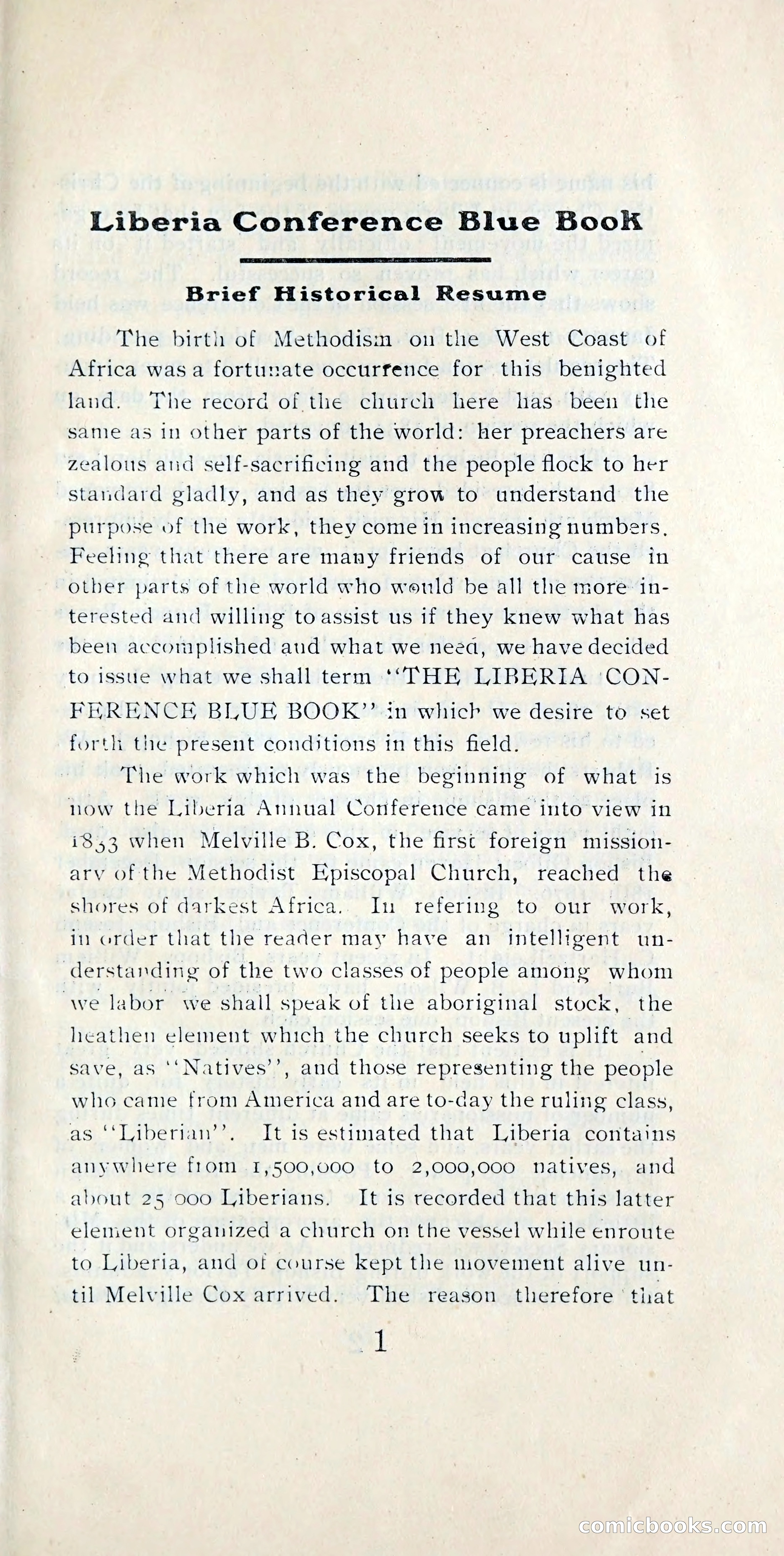 Liberia Conference Blue Book — page 6 of 23