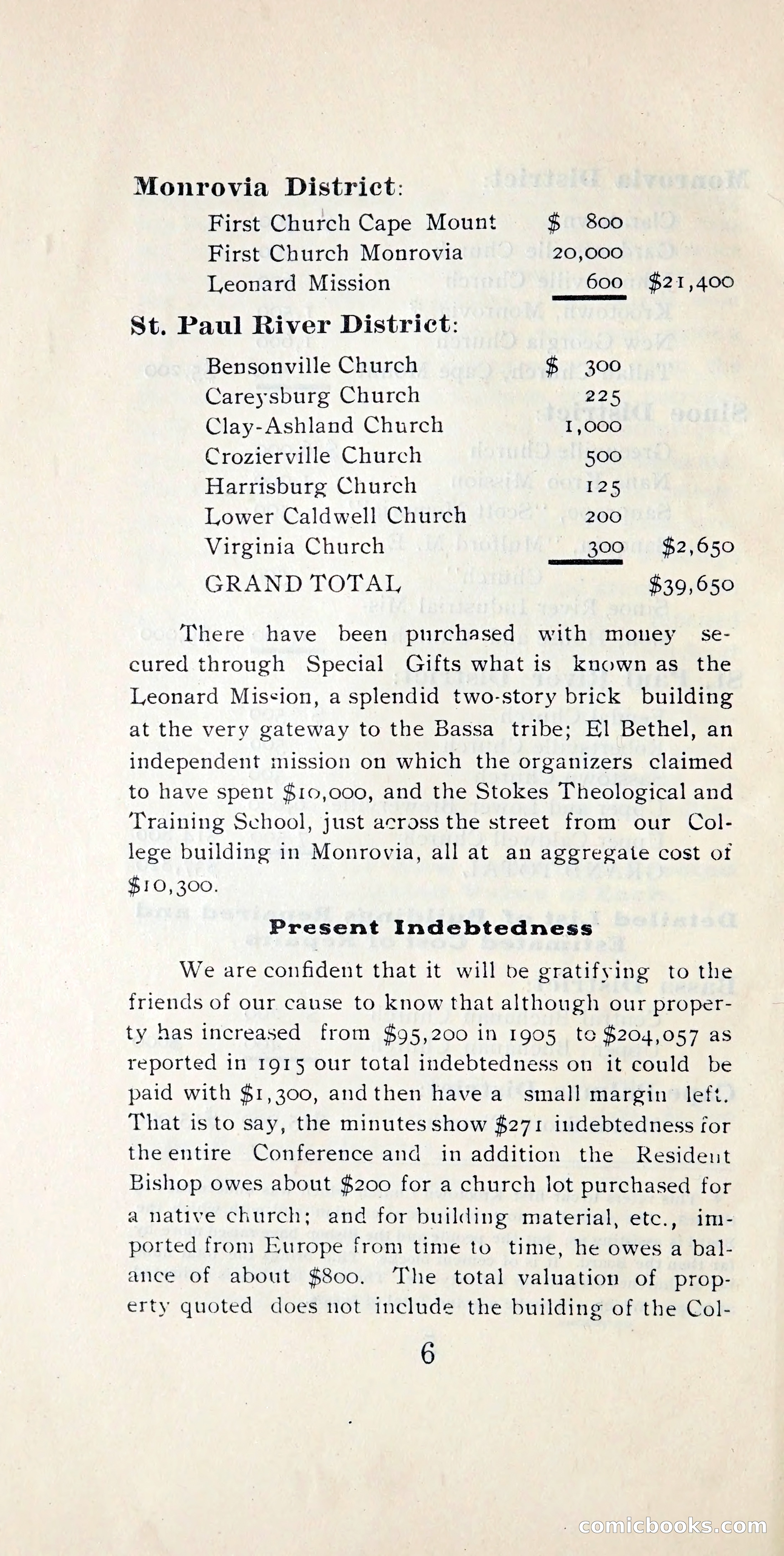 Liberia Conference Blue Book — page 11 of 23