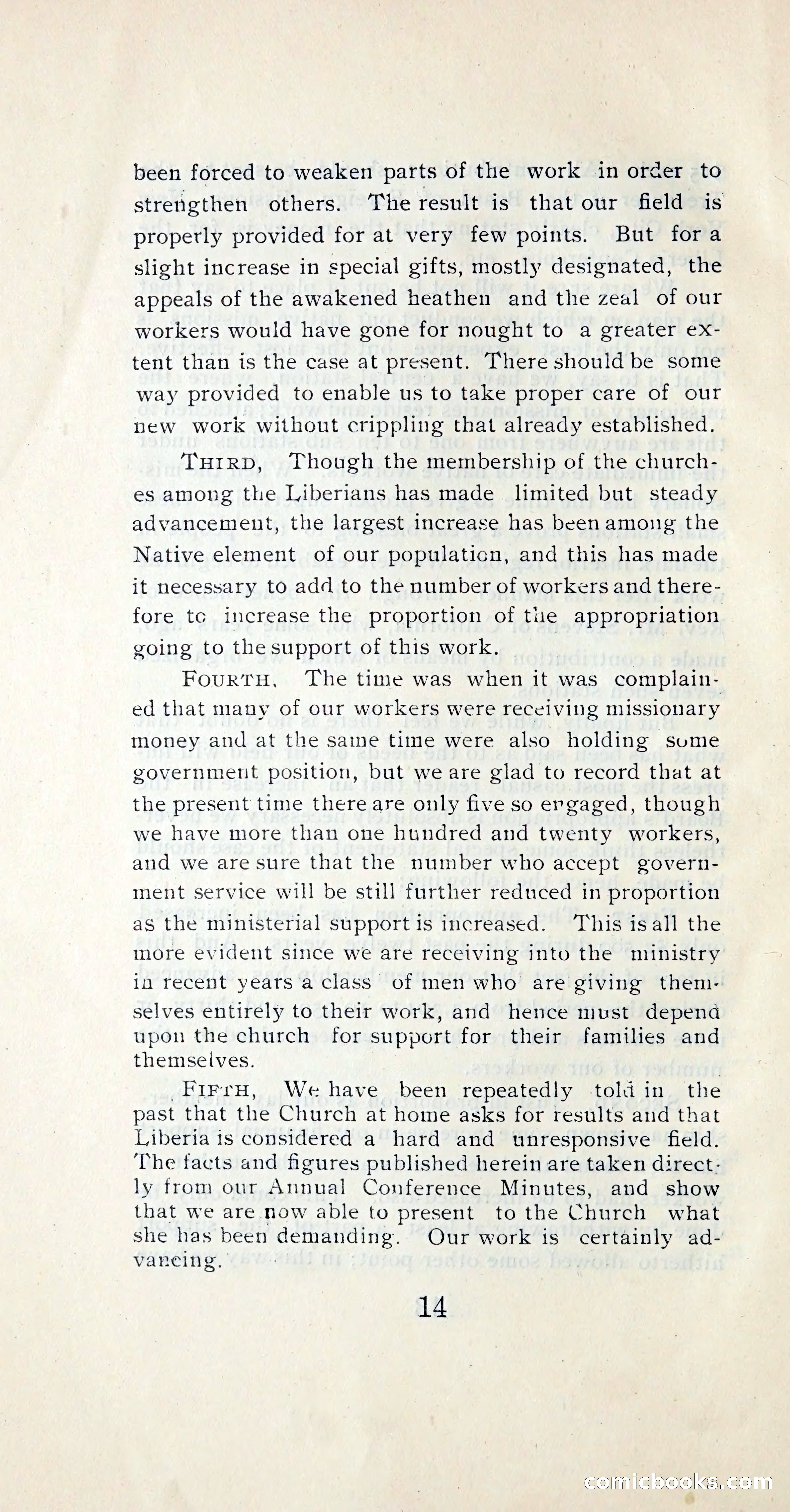 Liberia Conference Blue Book — page 19 of 23