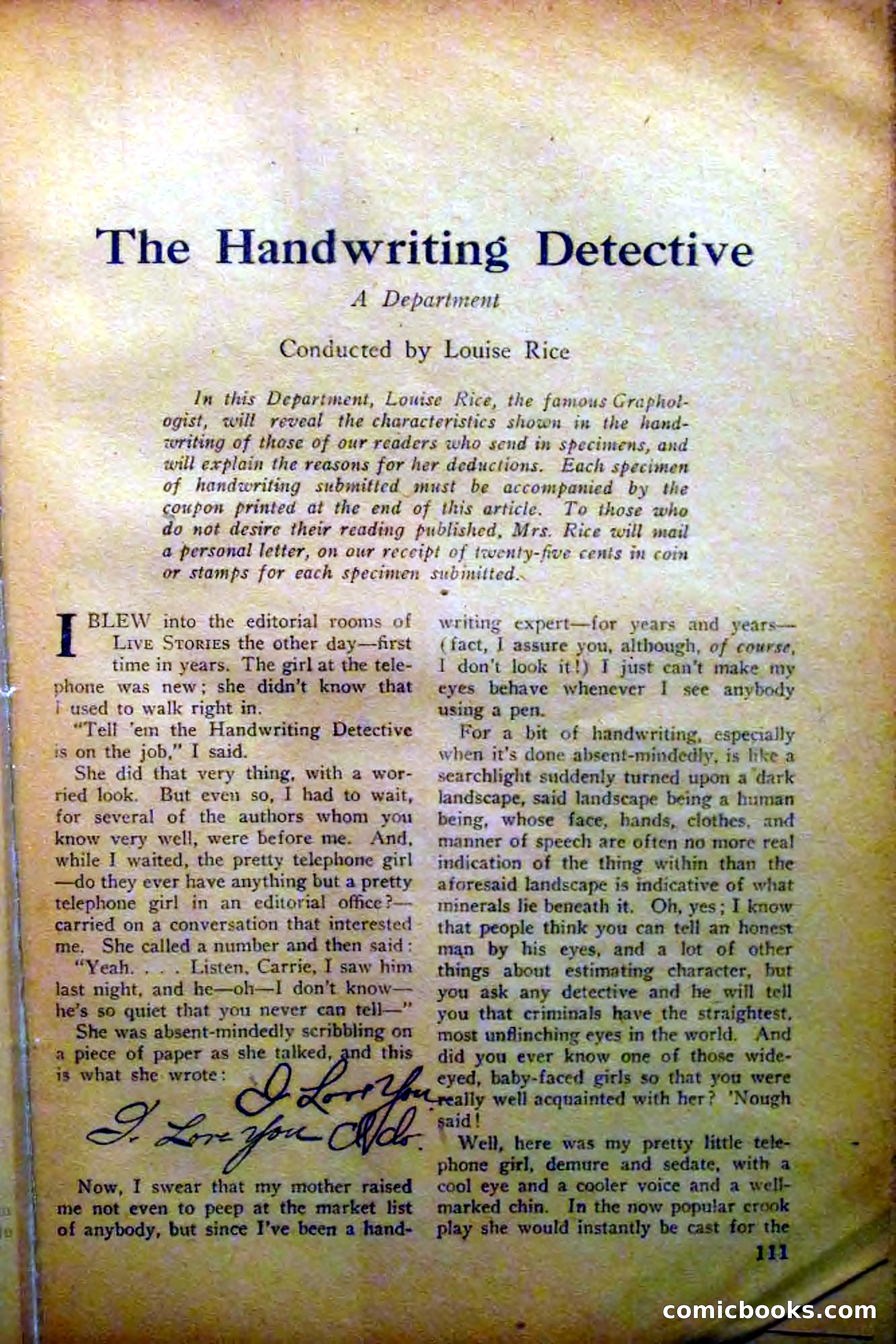 Live Stories, May 1919 — page 113 of 132