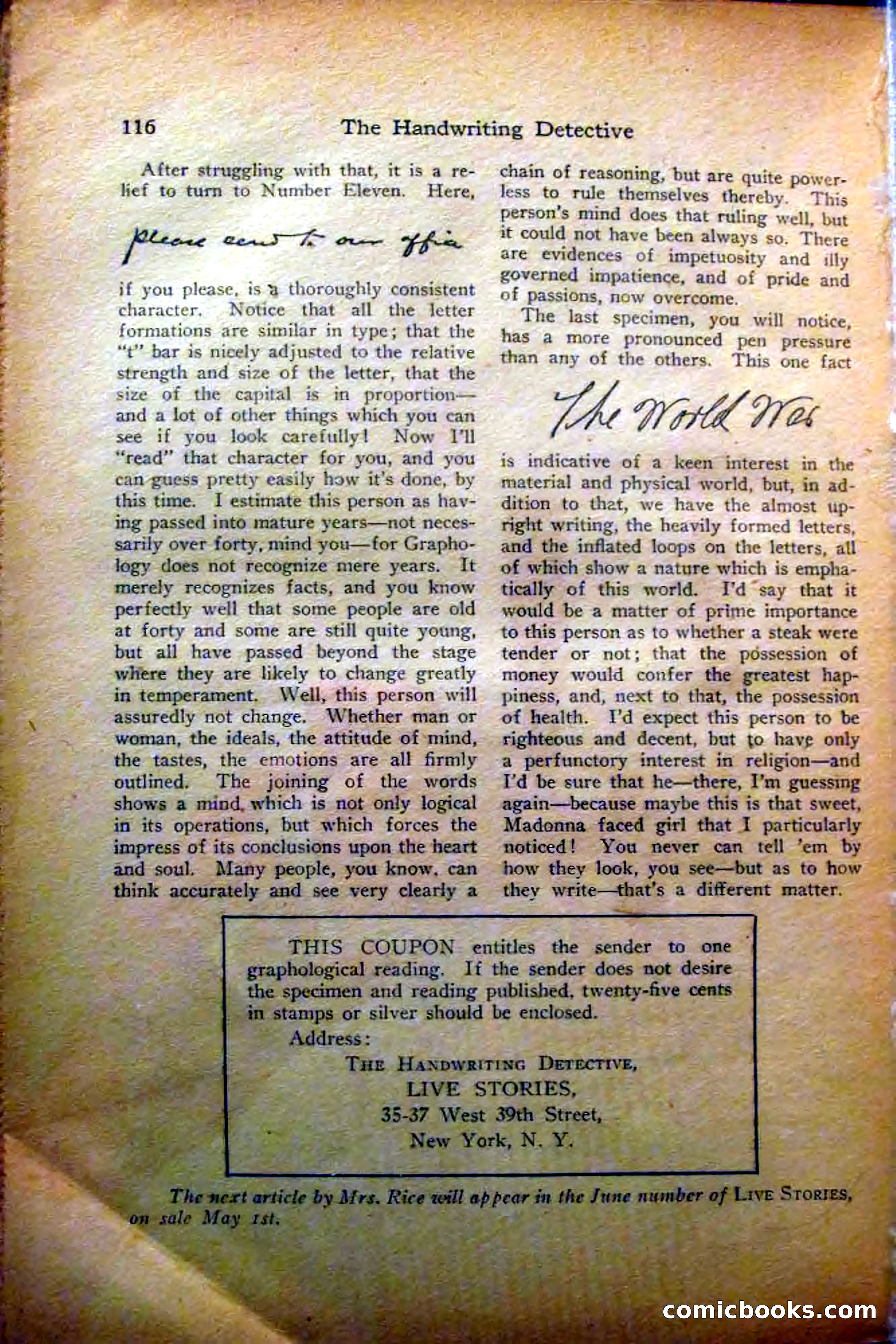 Live Stories, May 1919 — page 118 of 132