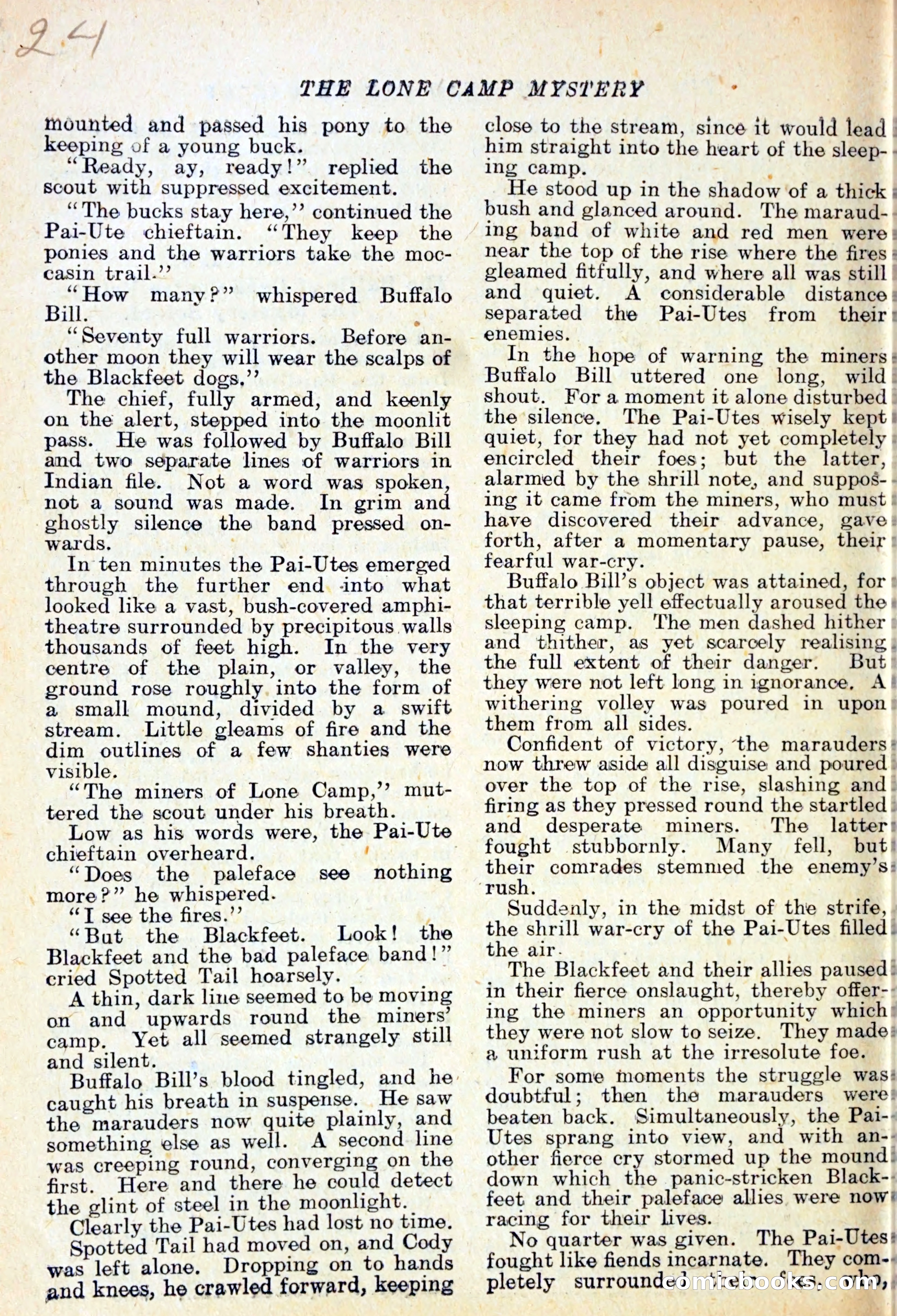 The Lone Camp Mystery — page 25 of 29