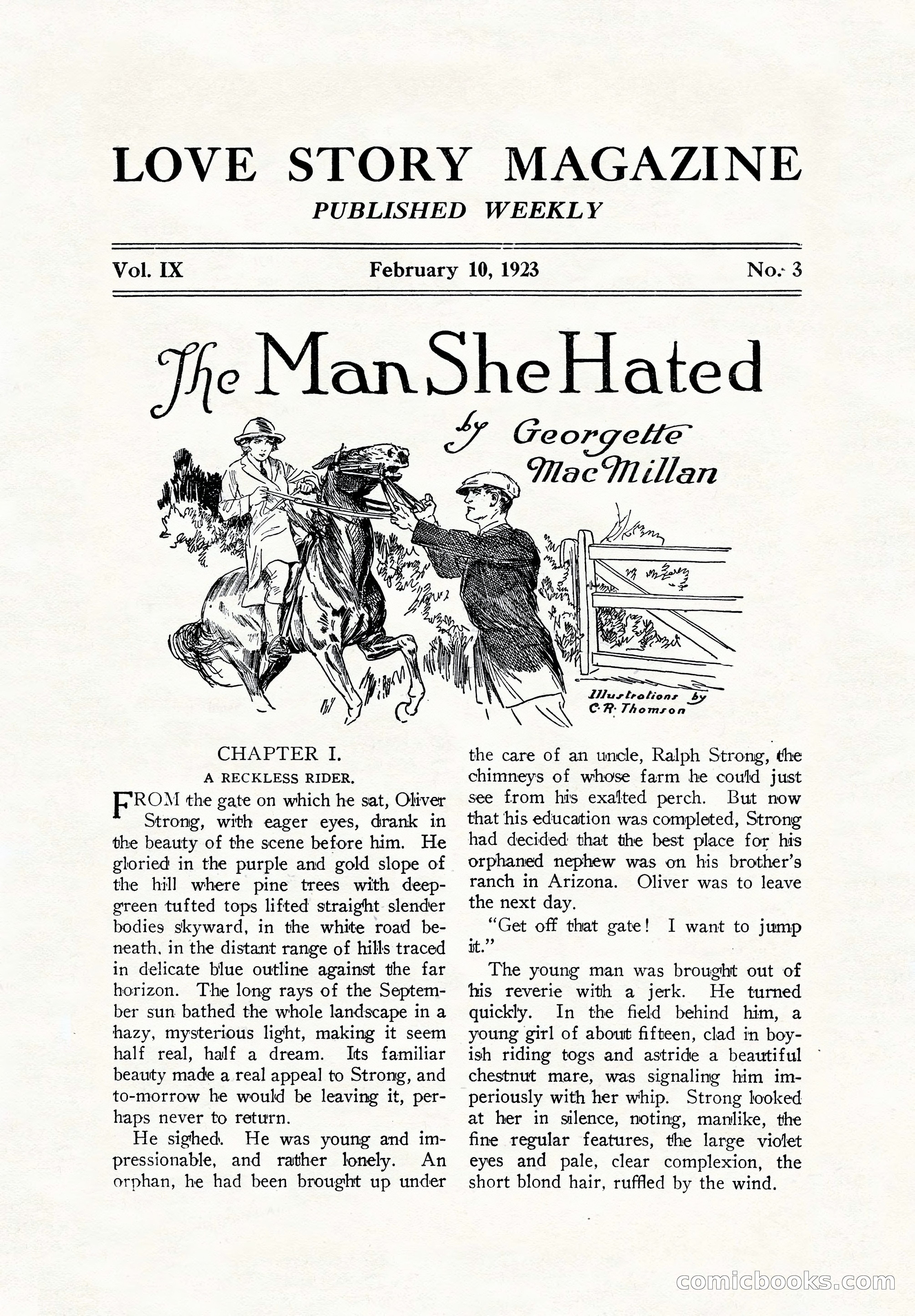 Illustrated Love Story Magazine — page 5 of 148