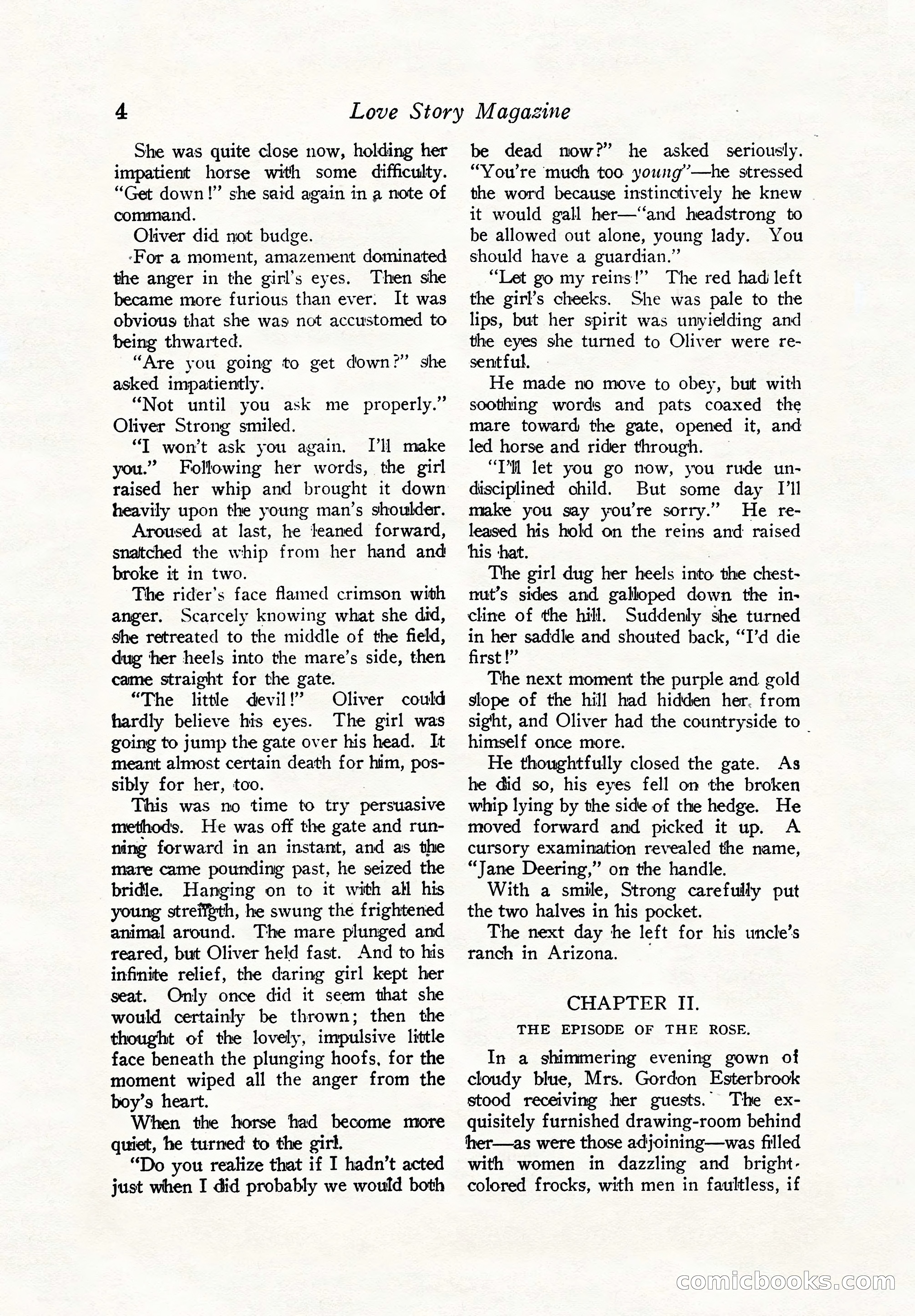 Illustrated Love Story Magazine — page 6 of 148