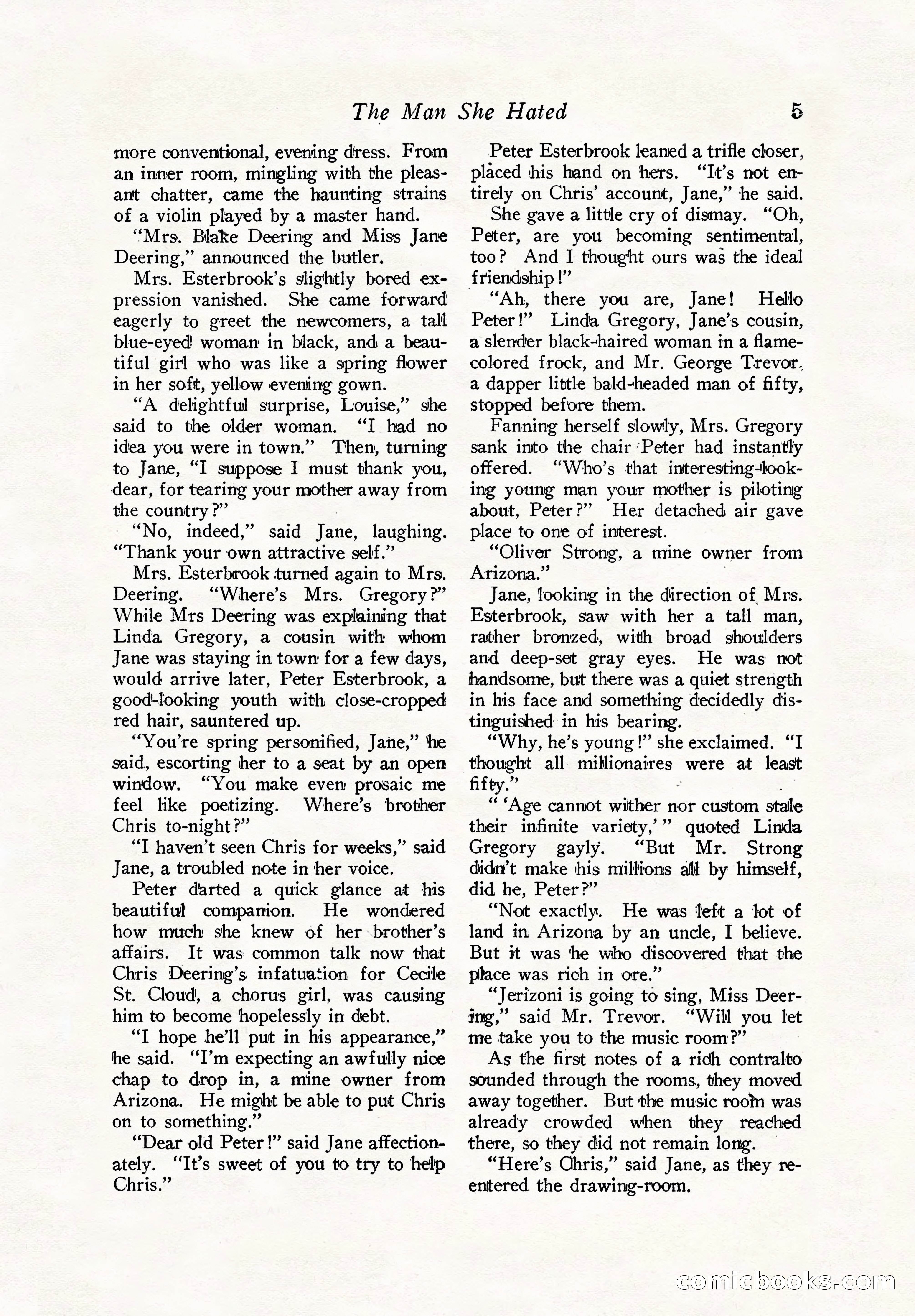 Illustrated Love Story Magazine — page 7 of 148