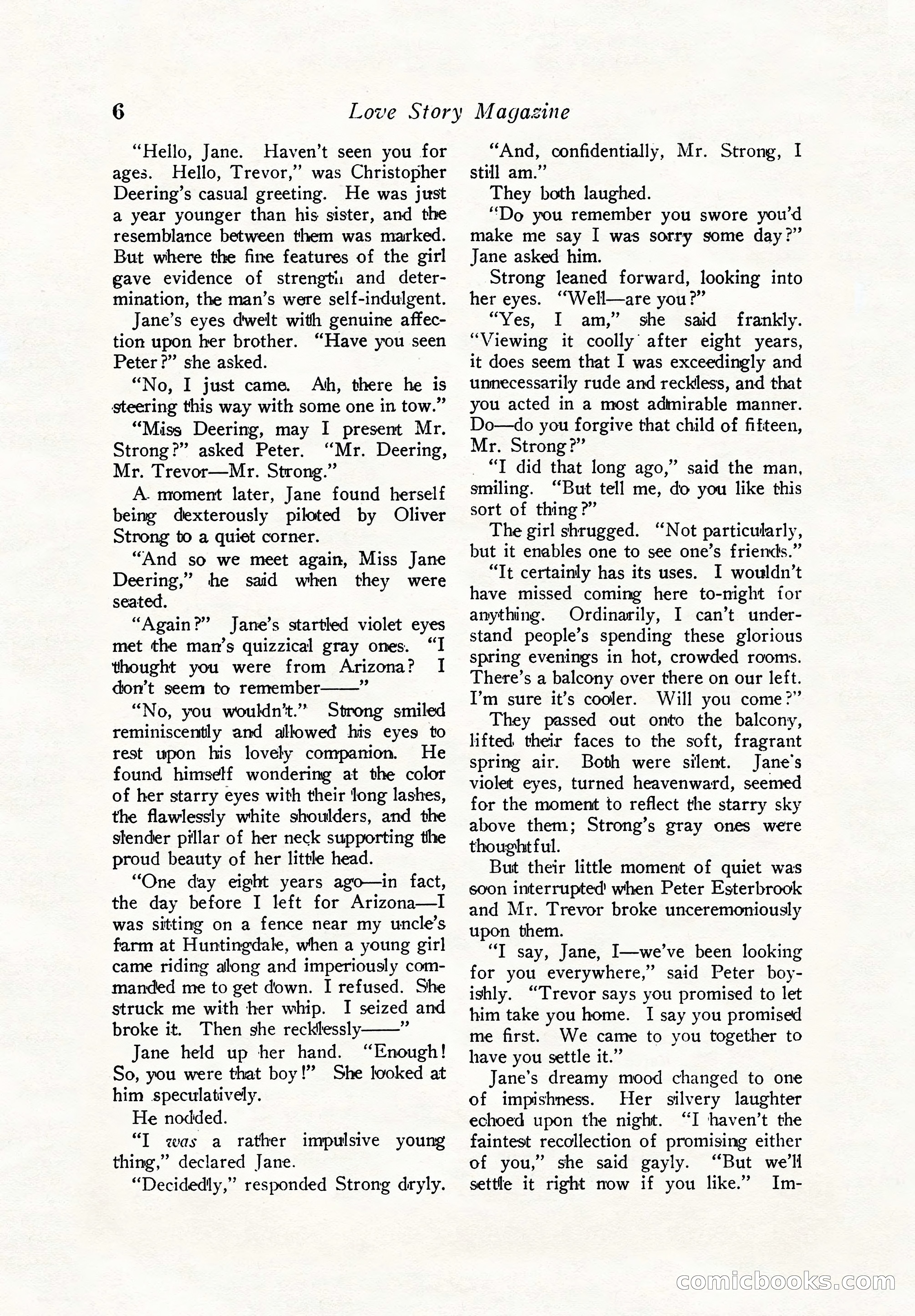 Illustrated Love Story Magazine — page 8 of 148