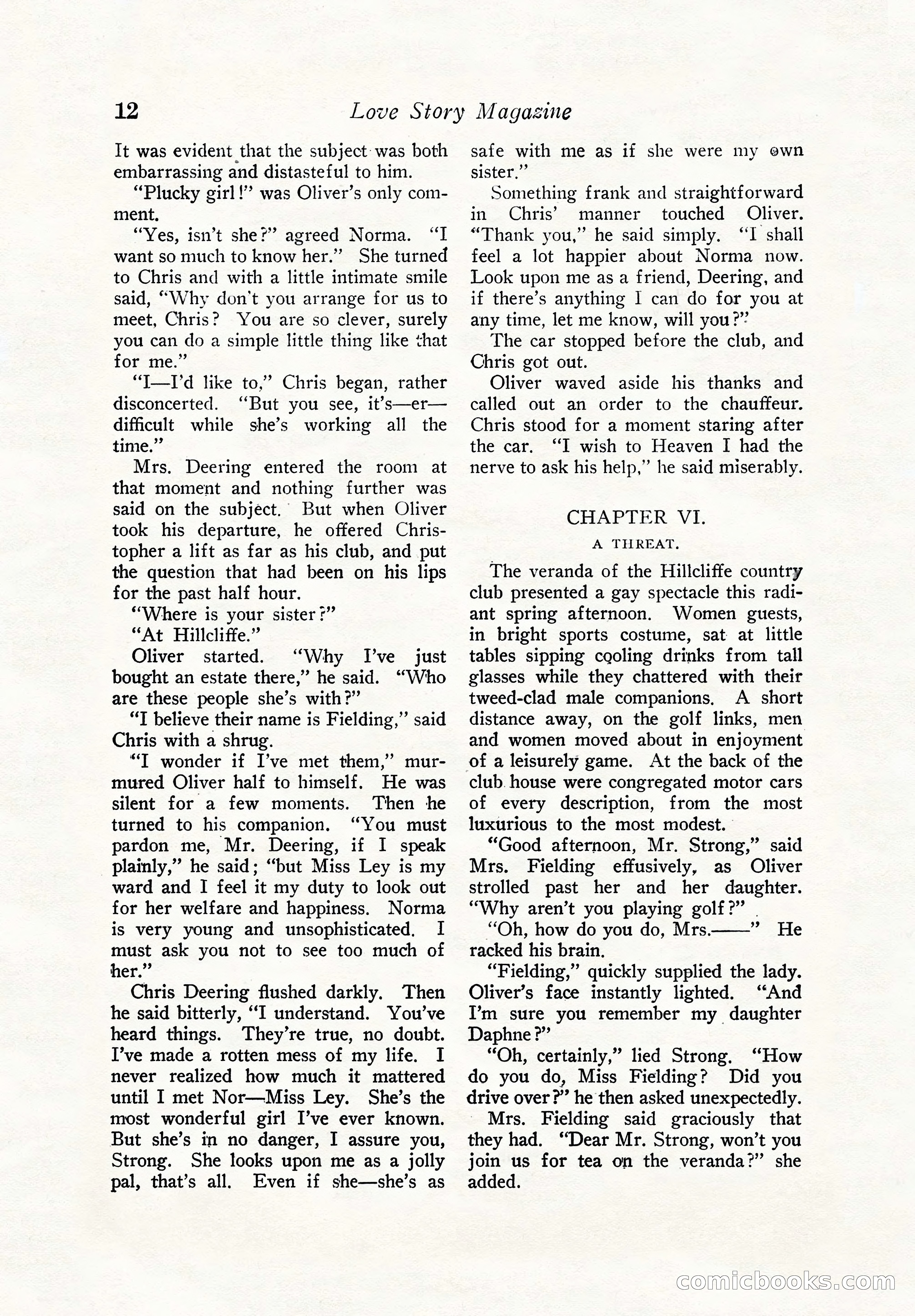 Illustrated Love Story Magazine — page 14 of 148