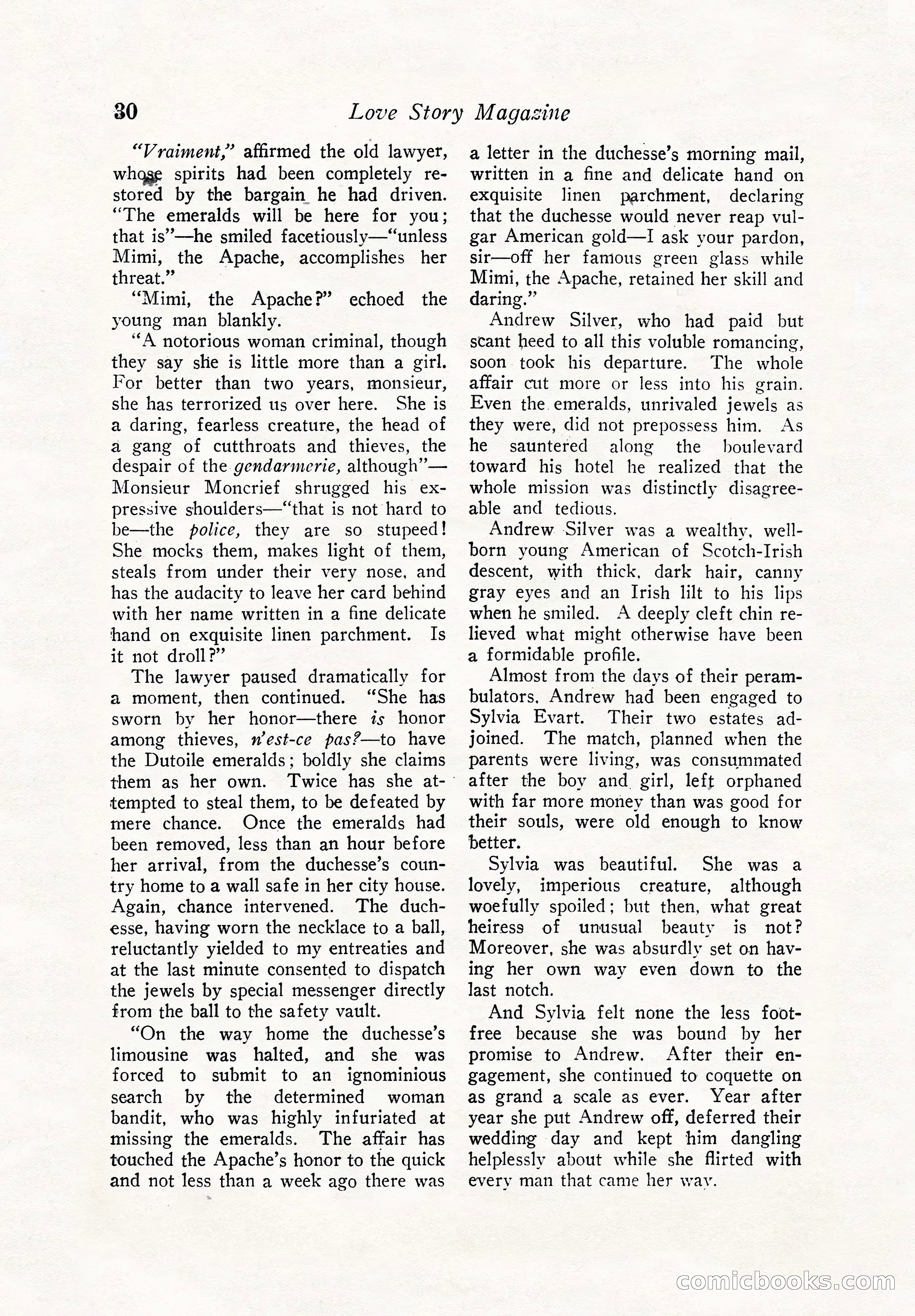 Illustrated Love Story Magazine — page 32 of 148