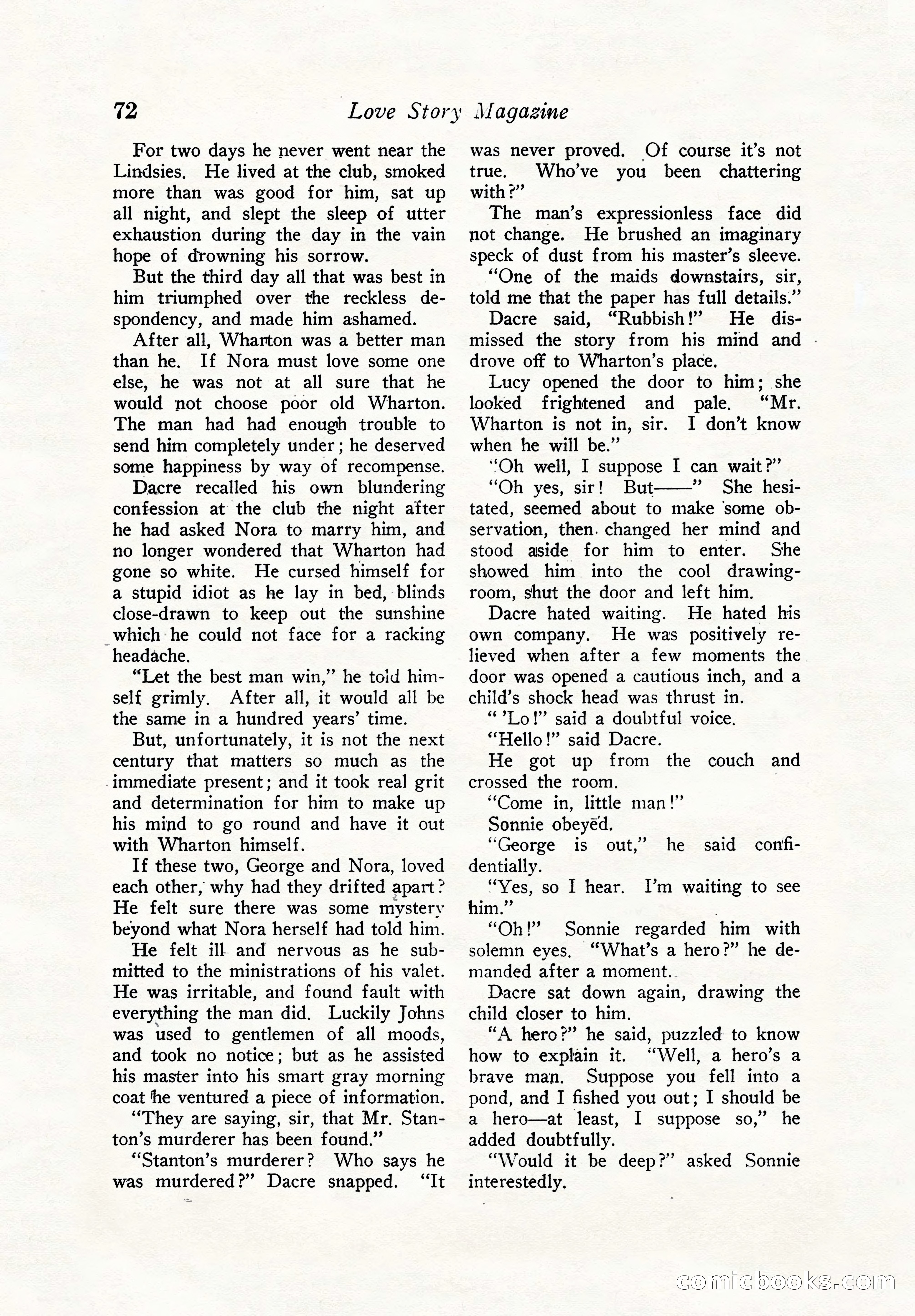 Illustrated Love Story Magazine — page 74 of 148