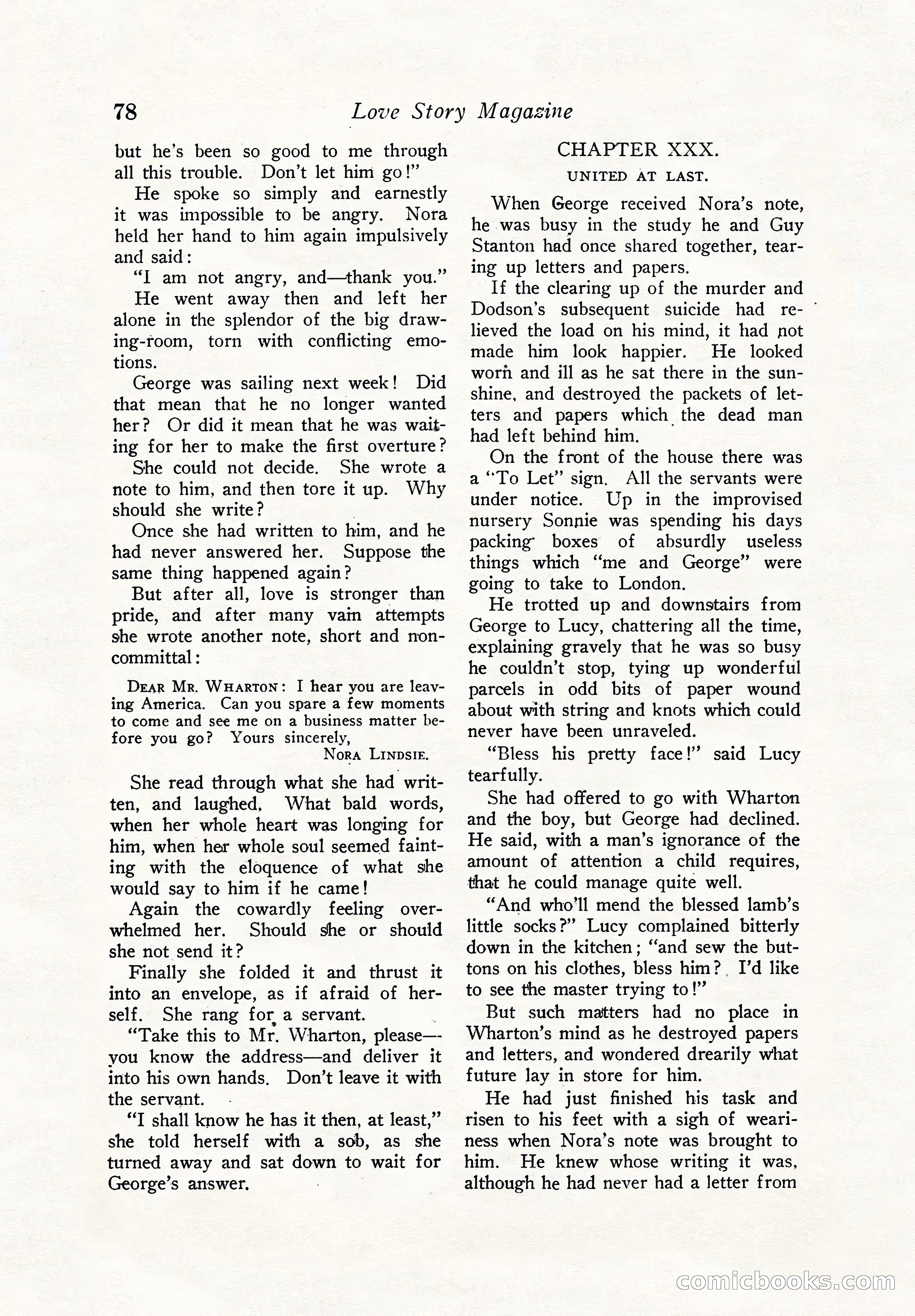 Illustrated Love Story Magazine — page 80 of 148