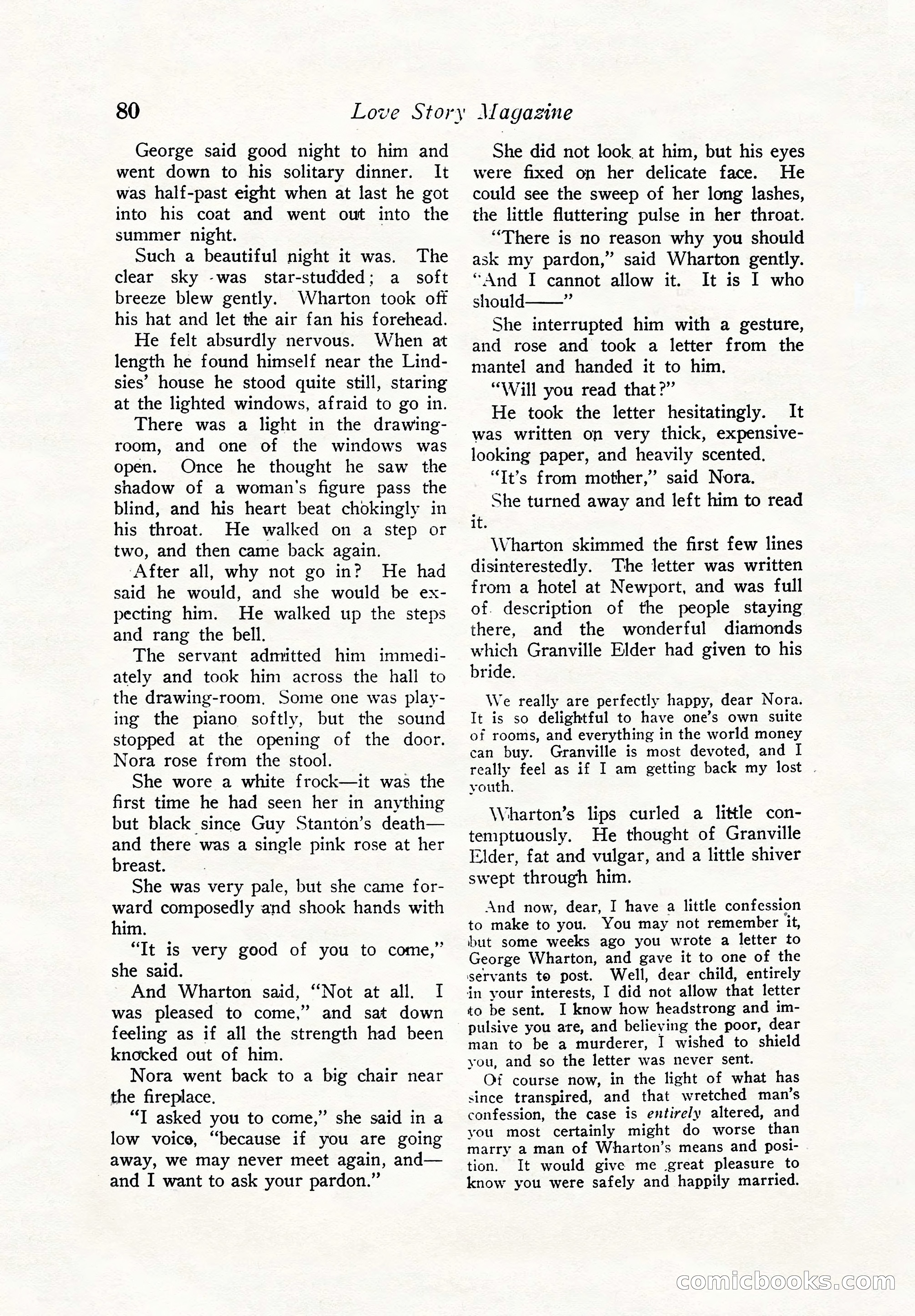 Illustrated Love Story Magazine — page 82 of 148