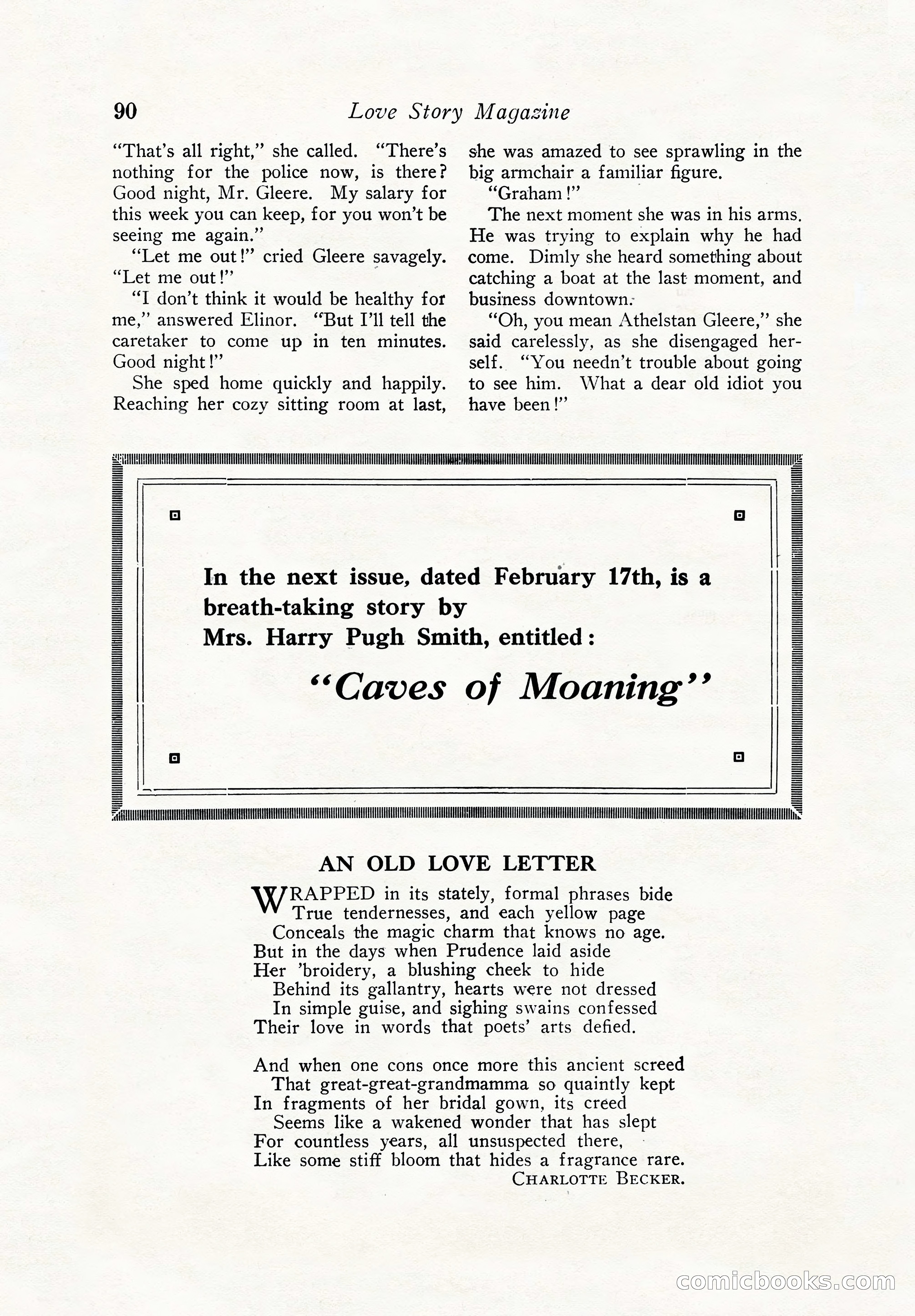 Illustrated Love Story Magazine — page 92 of 148