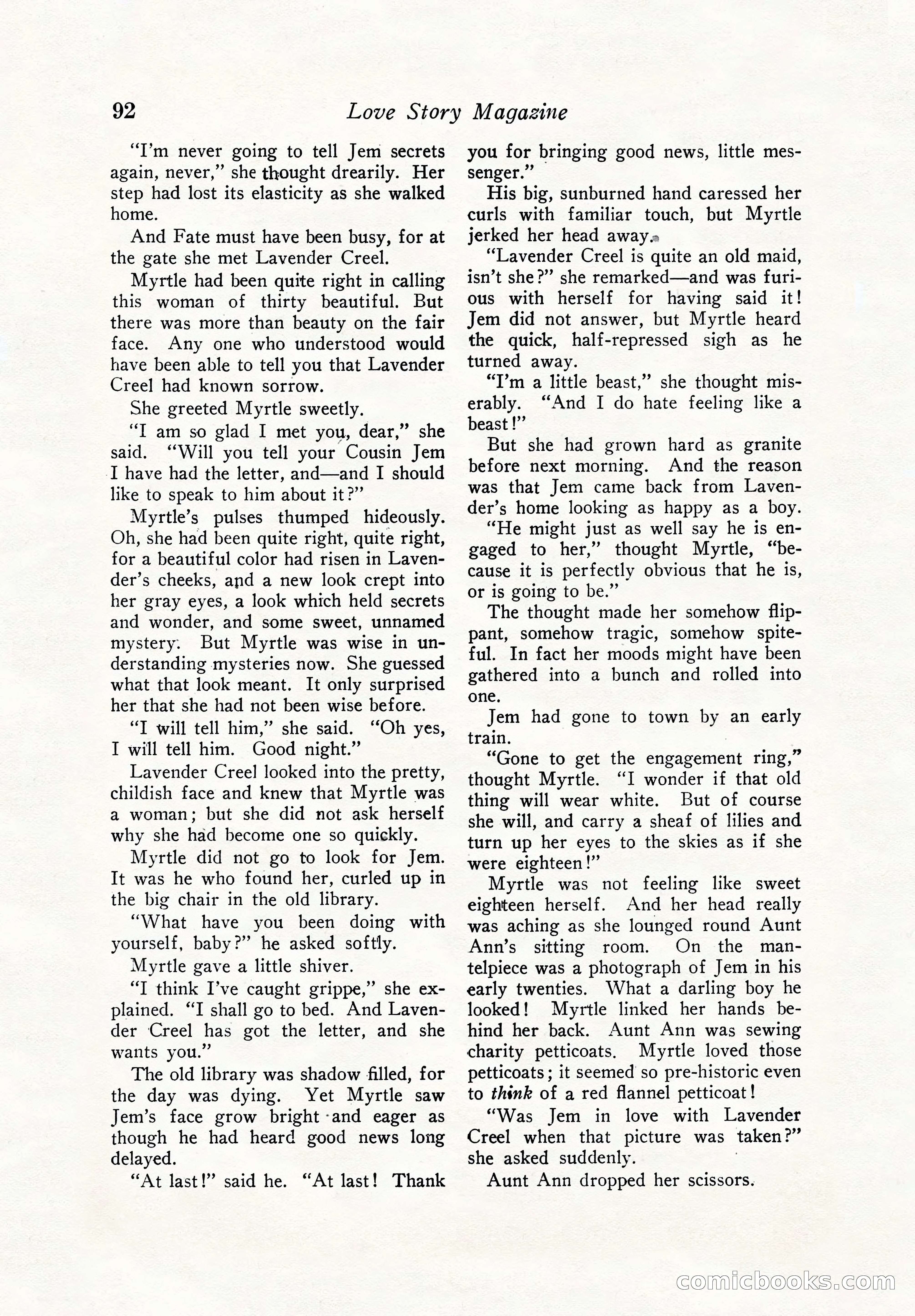 Illustrated Love Story Magazine — page 94 of 148