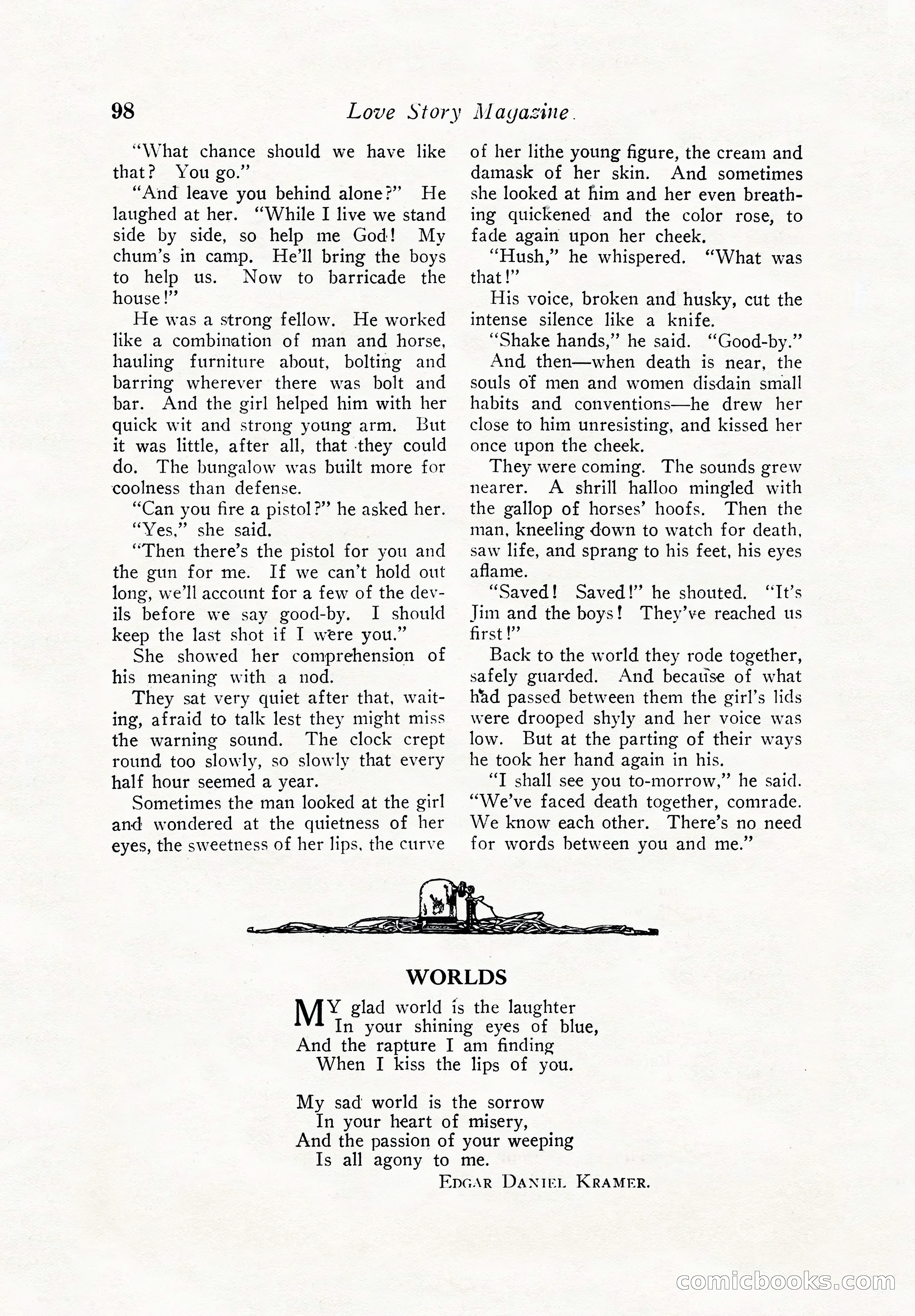 Illustrated Love Story Magazine — page 100 of 148