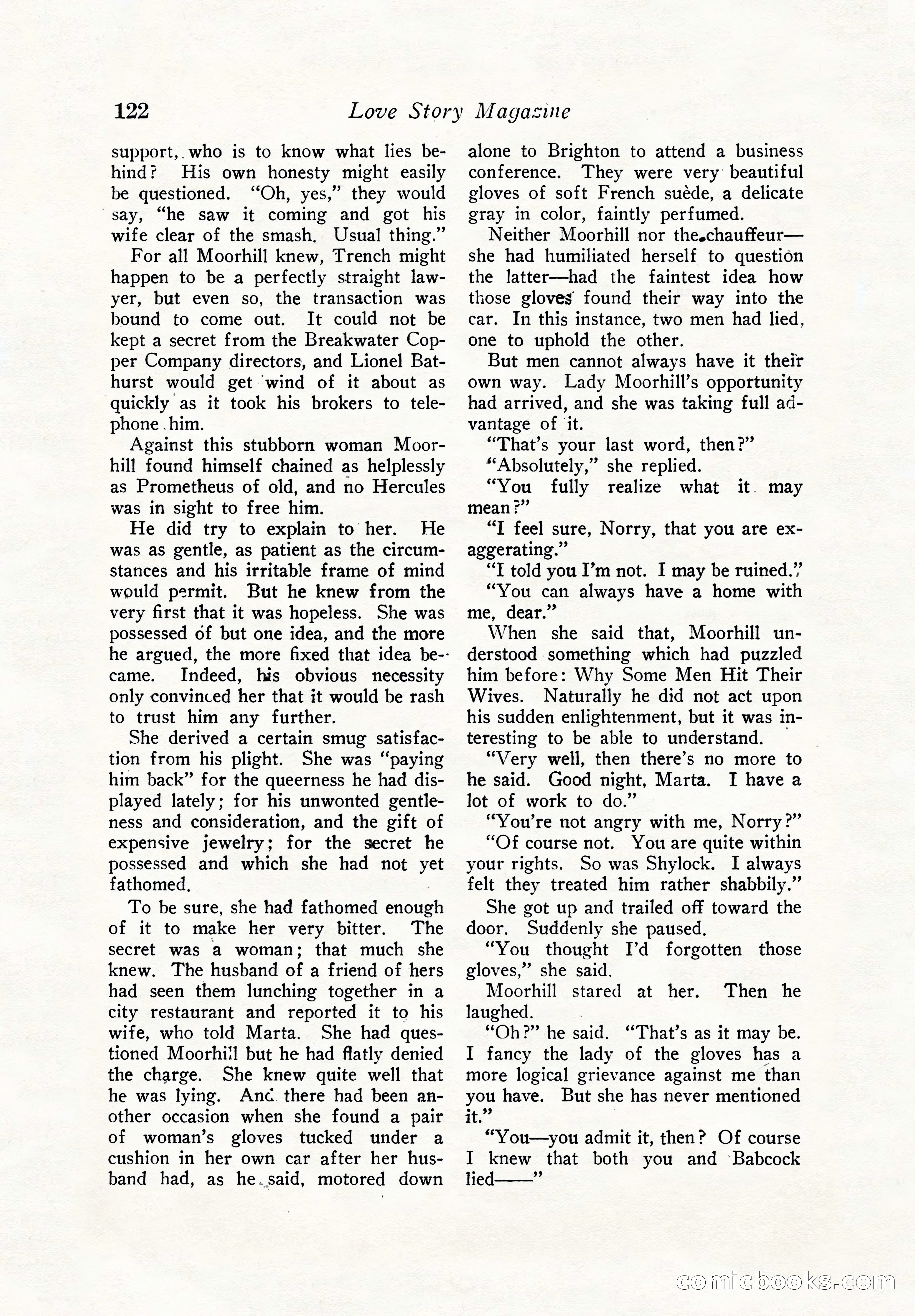 Illustrated Love Story Magazine — page 124 of 148
