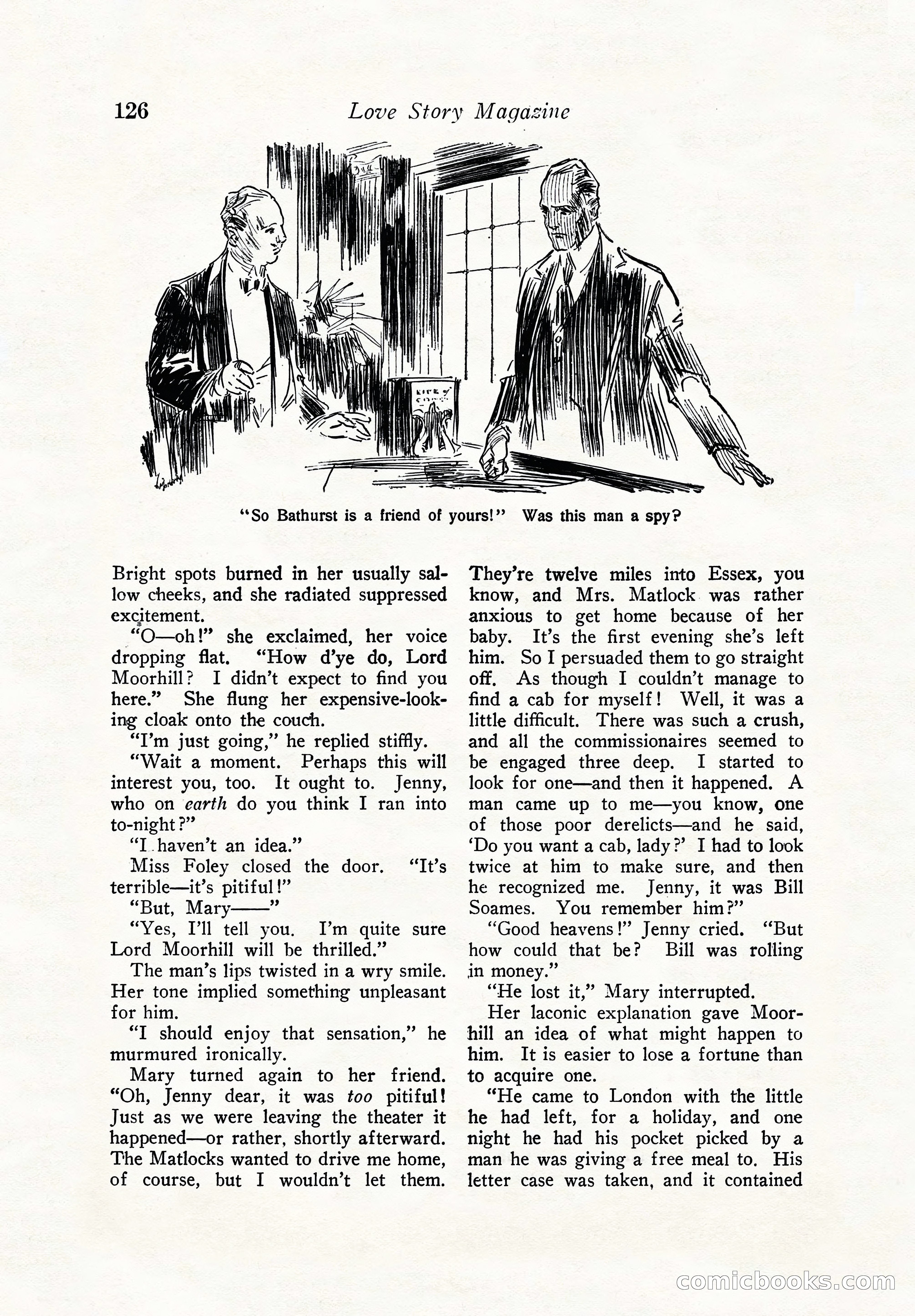 Illustrated Love Story Magazine — page 128 of 148