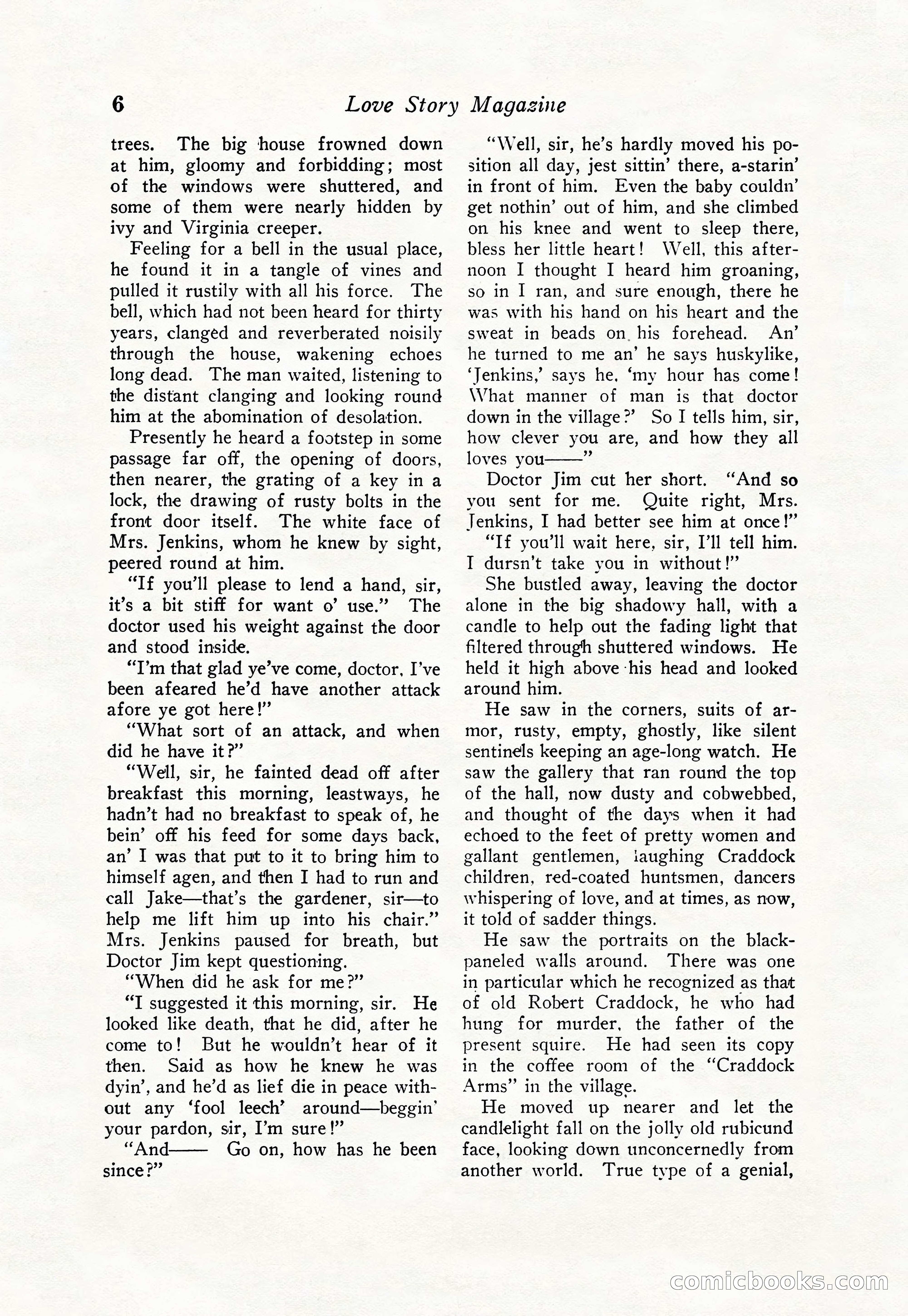 Love Story Magazine, June 23, 1923 — page 8 of 148