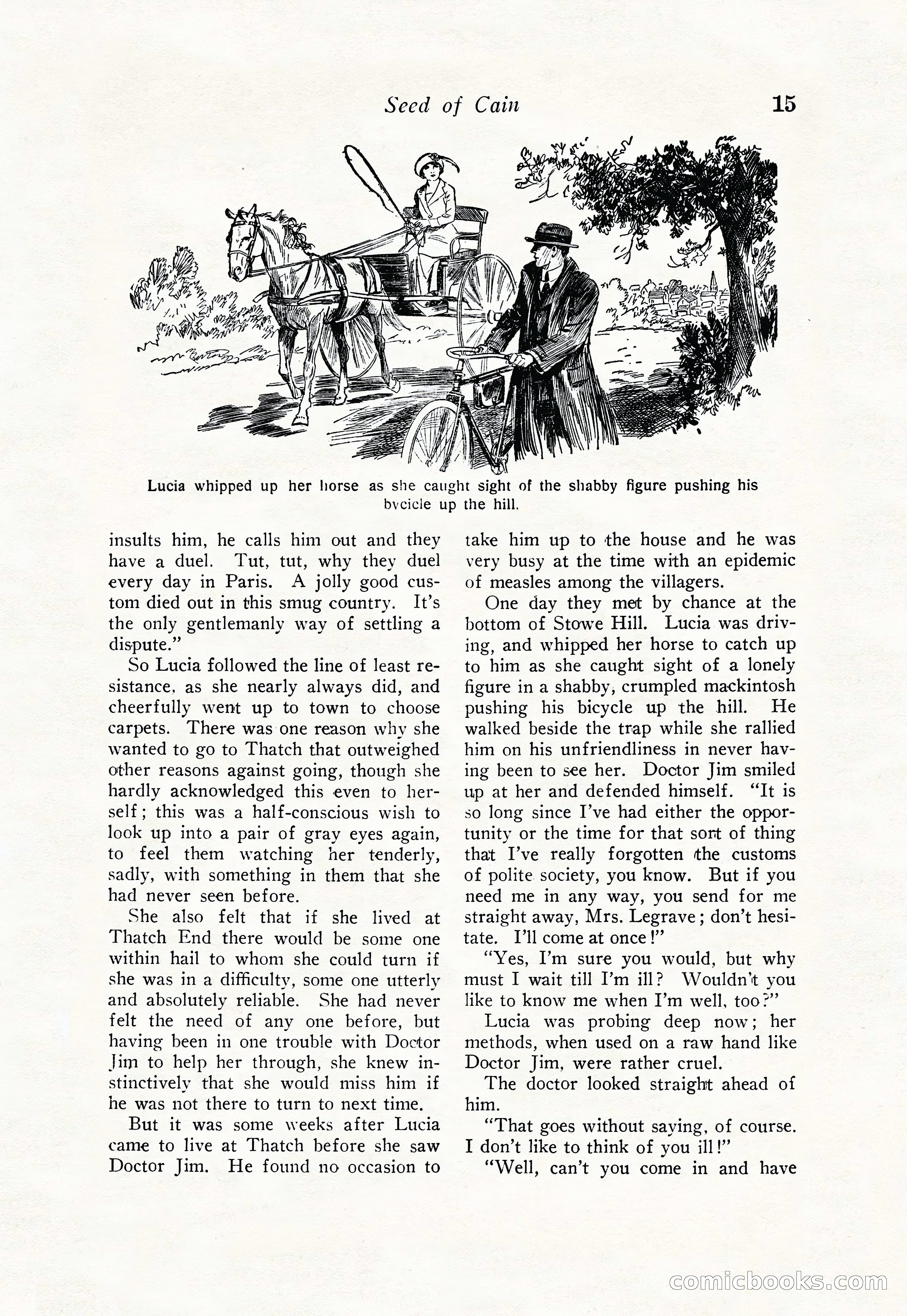 Love Story Magazine, June 23, 1923 — page 17 of 148