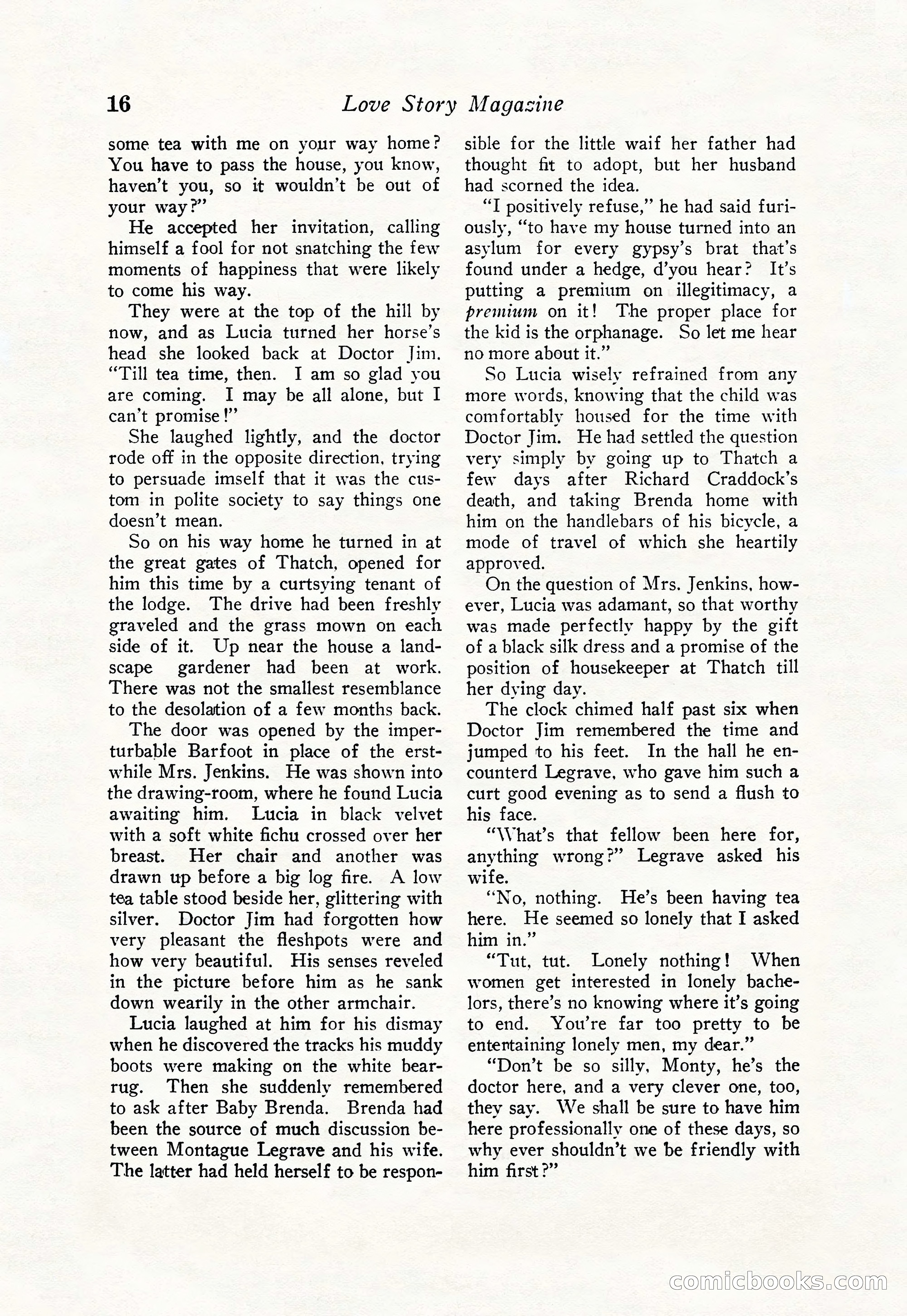 Love Story Magazine, June 23, 1923 — page 18 of 148