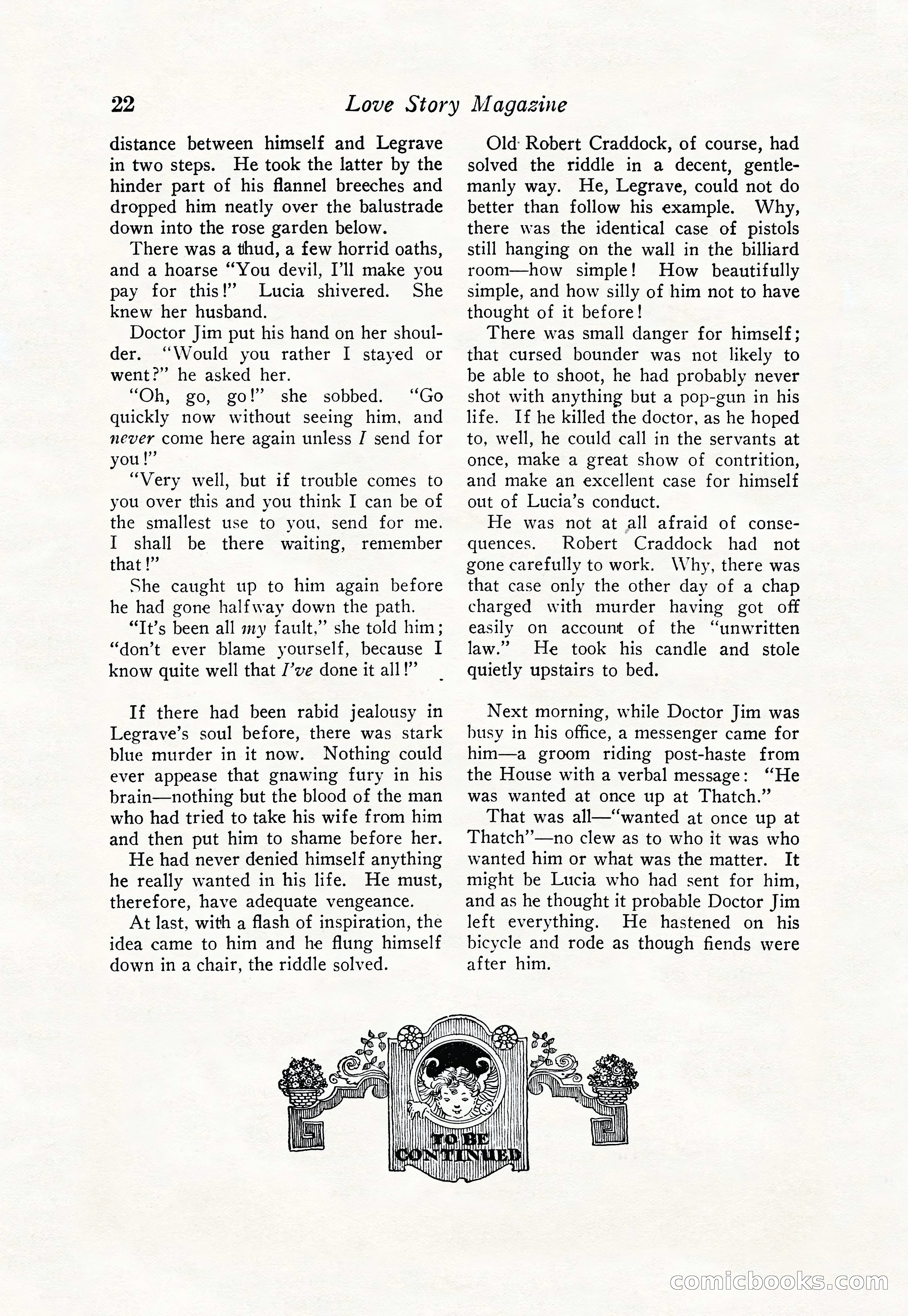 Love Story Magazine, June 23, 1923 — page 24 of 148