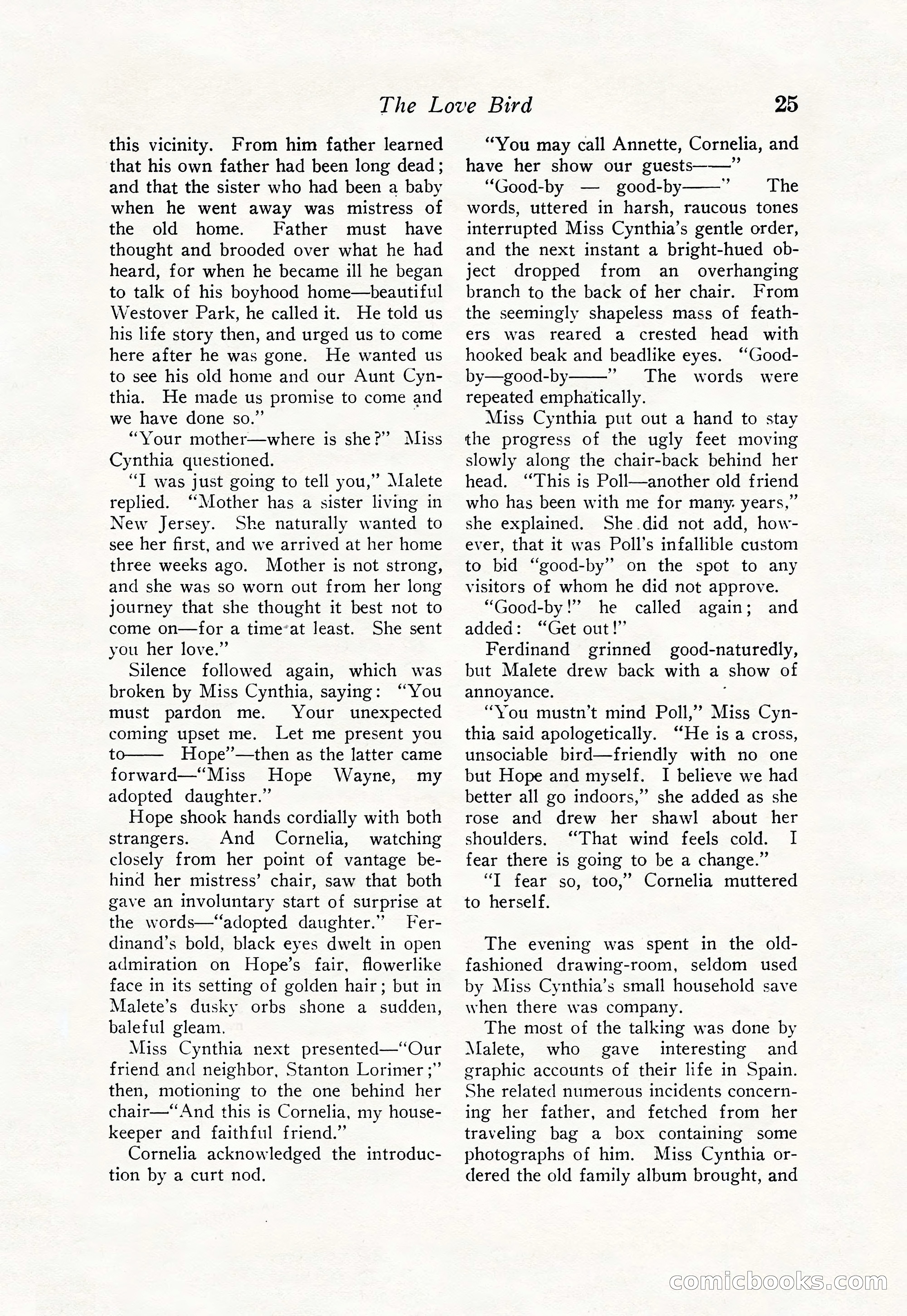 Love Story Magazine, June 23, 1923 — page 27 of 148