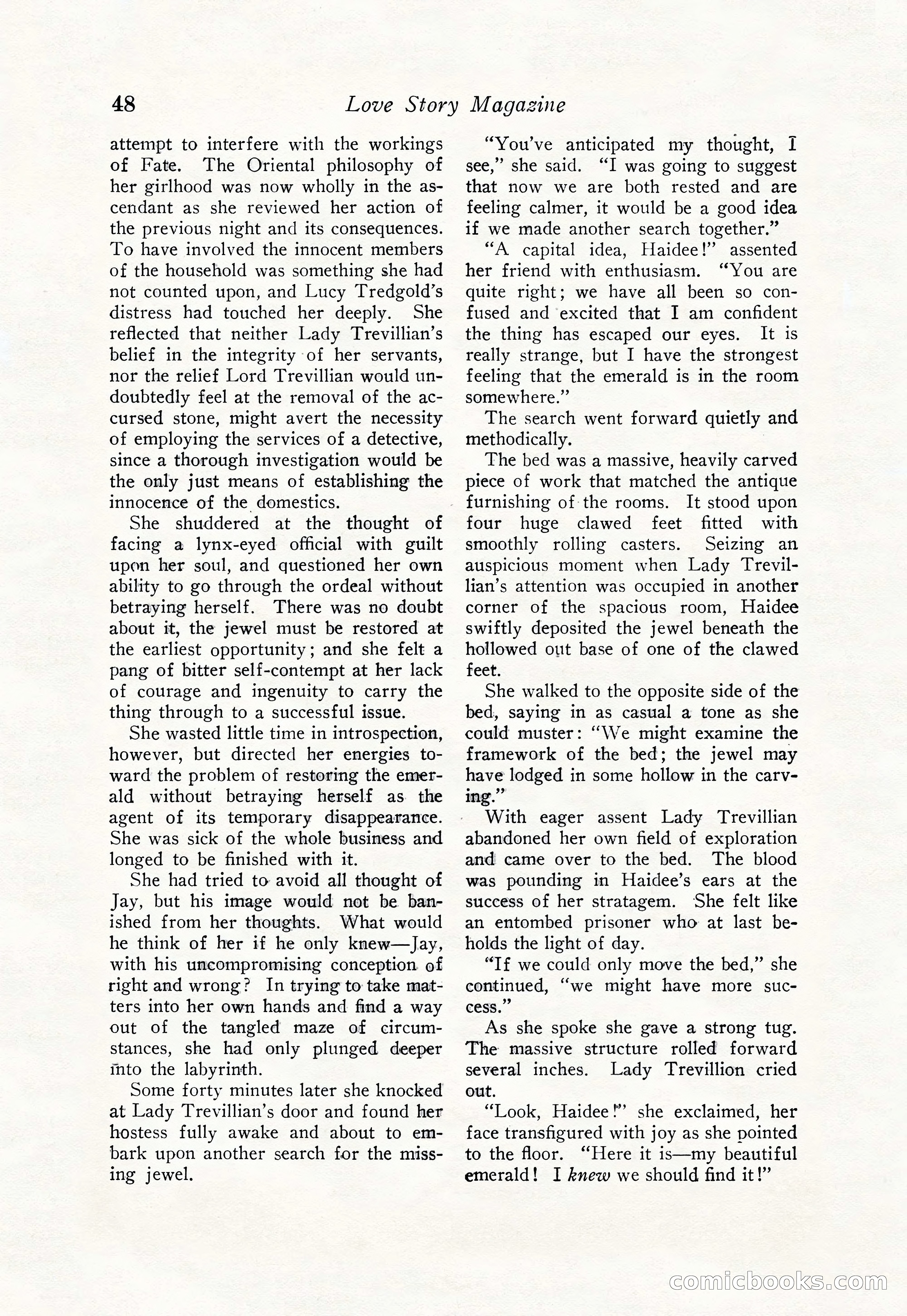 Love Story Magazine, June 23, 1923 — page 50 of 148