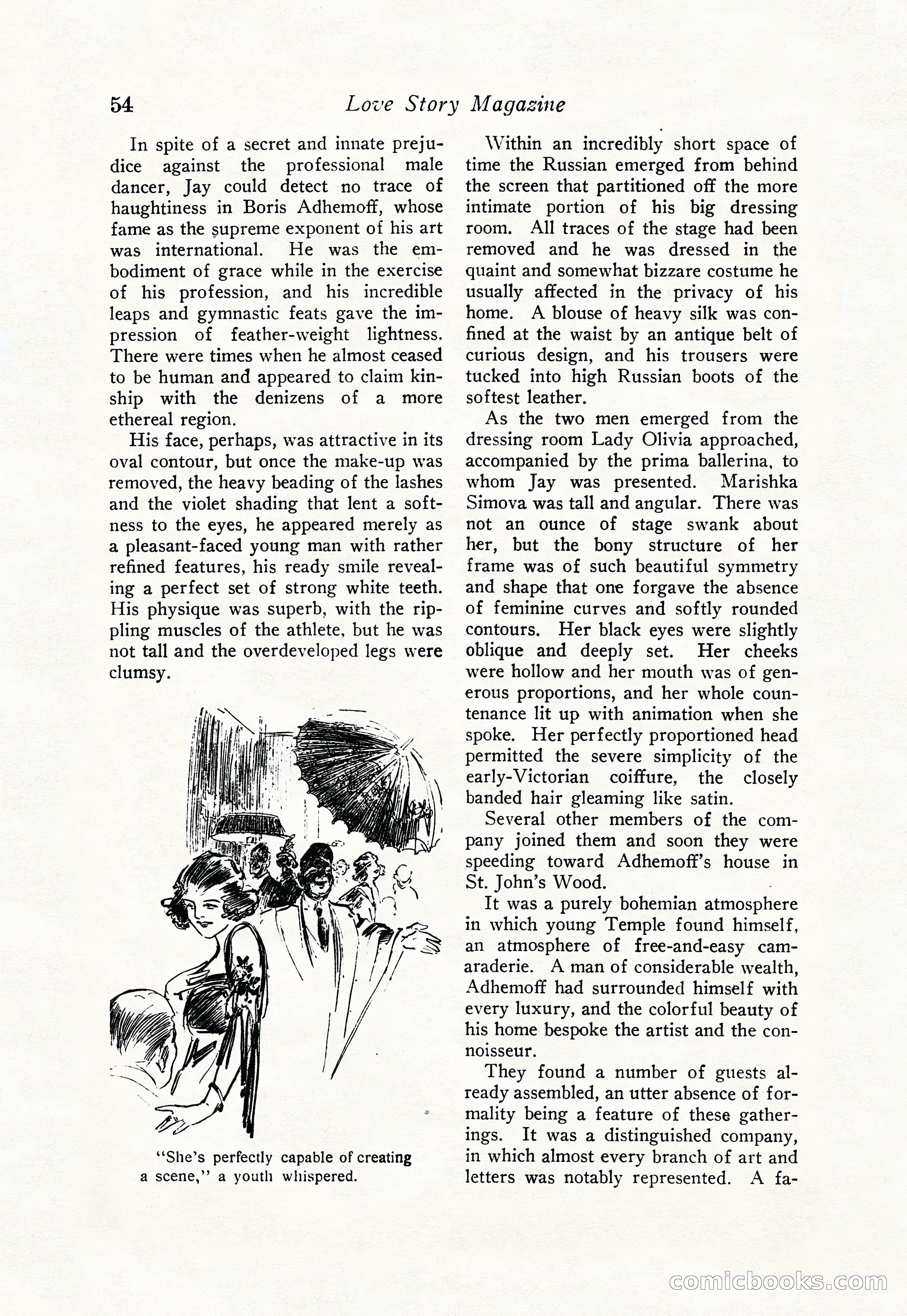 Love Story Magazine, June 23, 1923 — page 56 of 148