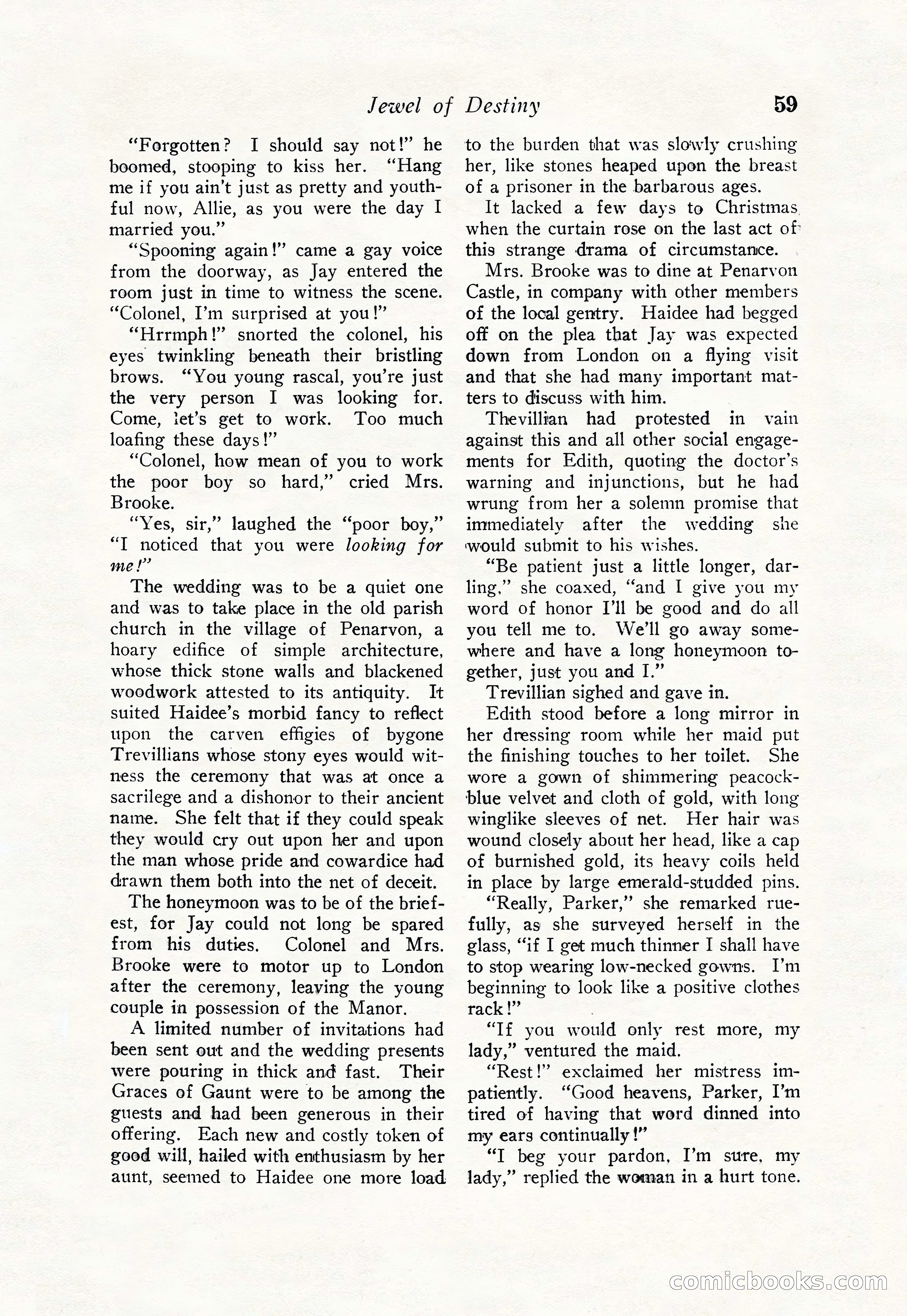 Love Story Magazine, June 23, 1923 — page 61 of 148