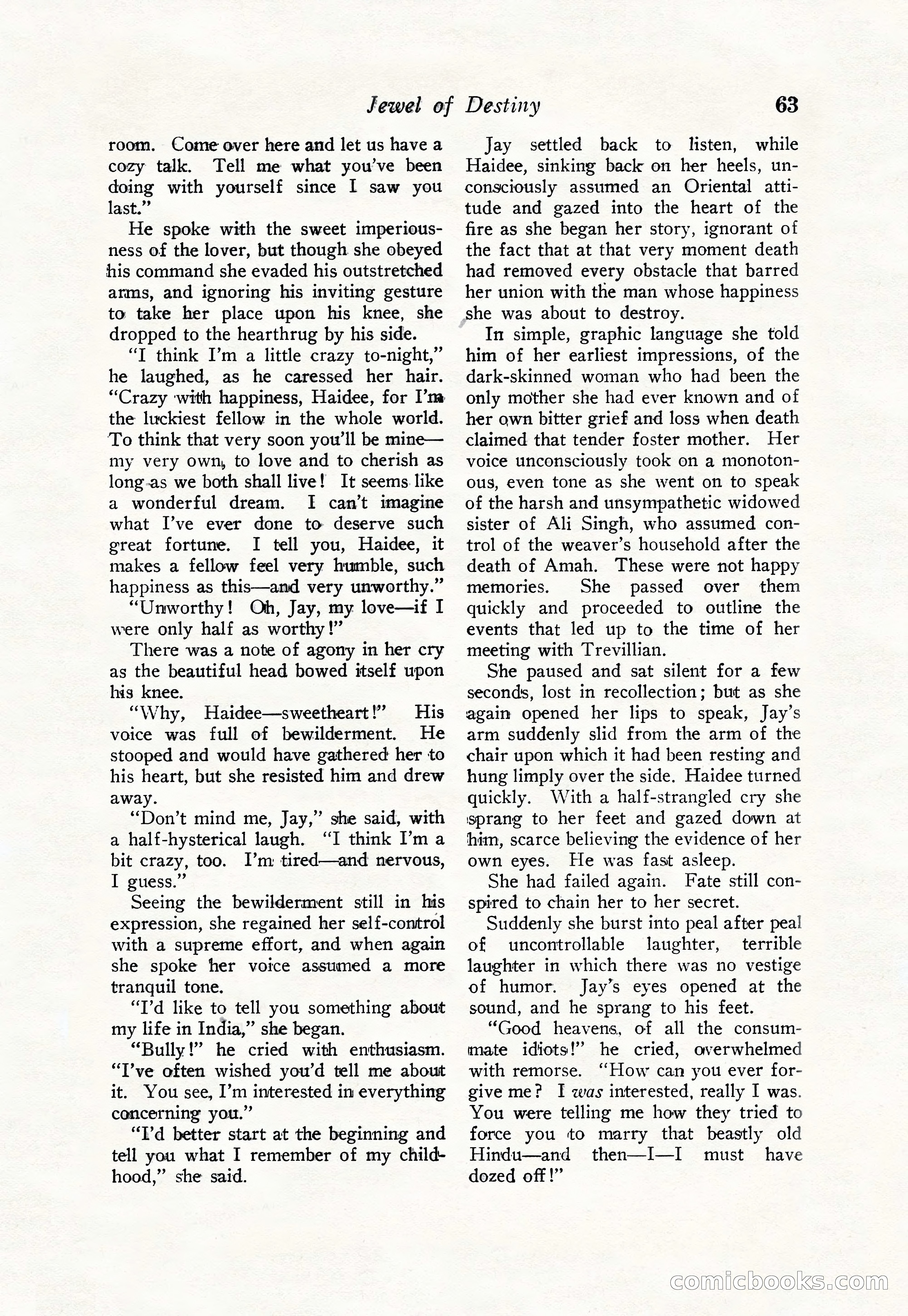 Love Story Magazine, June 23, 1923 — page 65 of 148