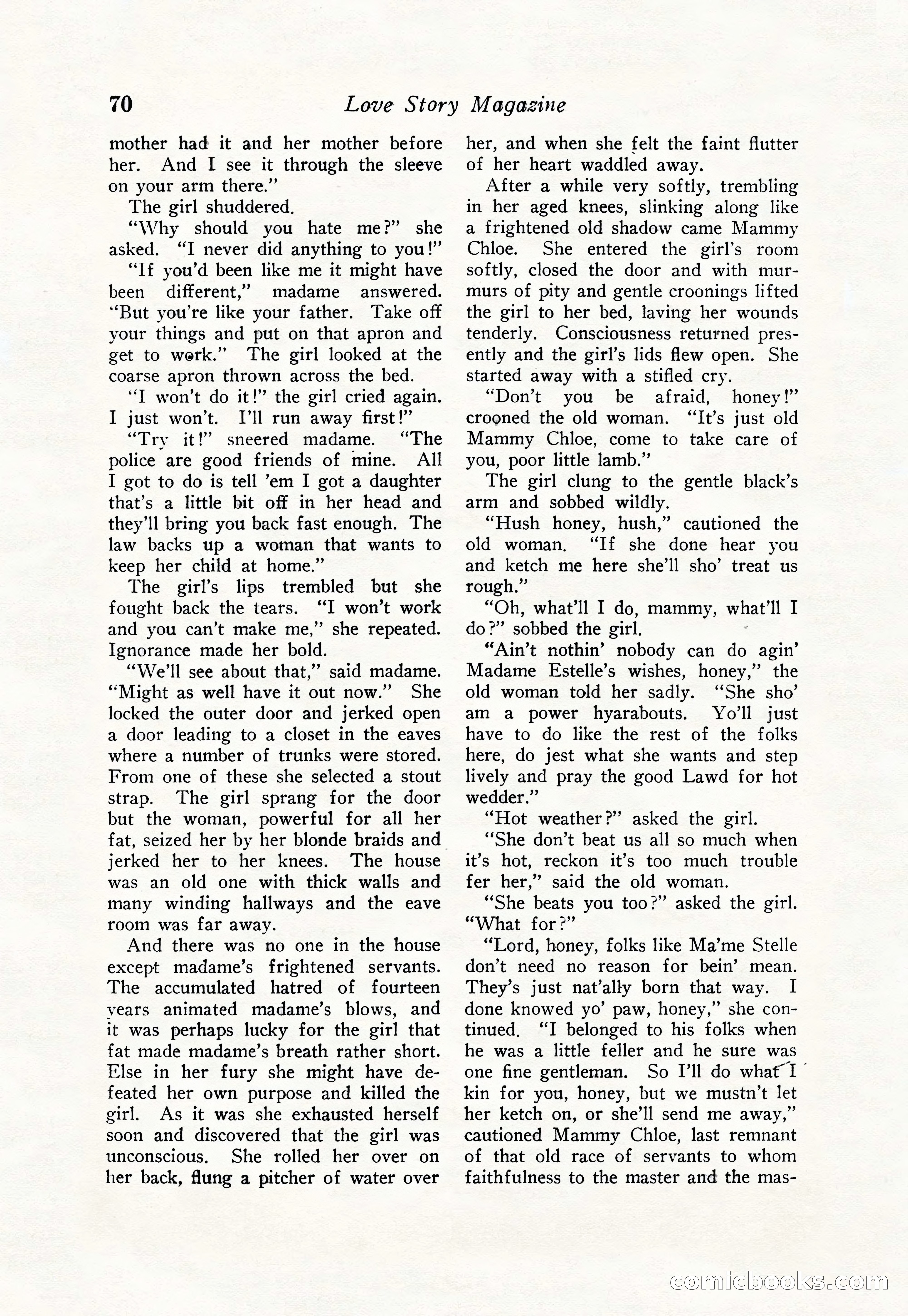 Love Story Magazine, June 23, 1923 — page 72 of 148