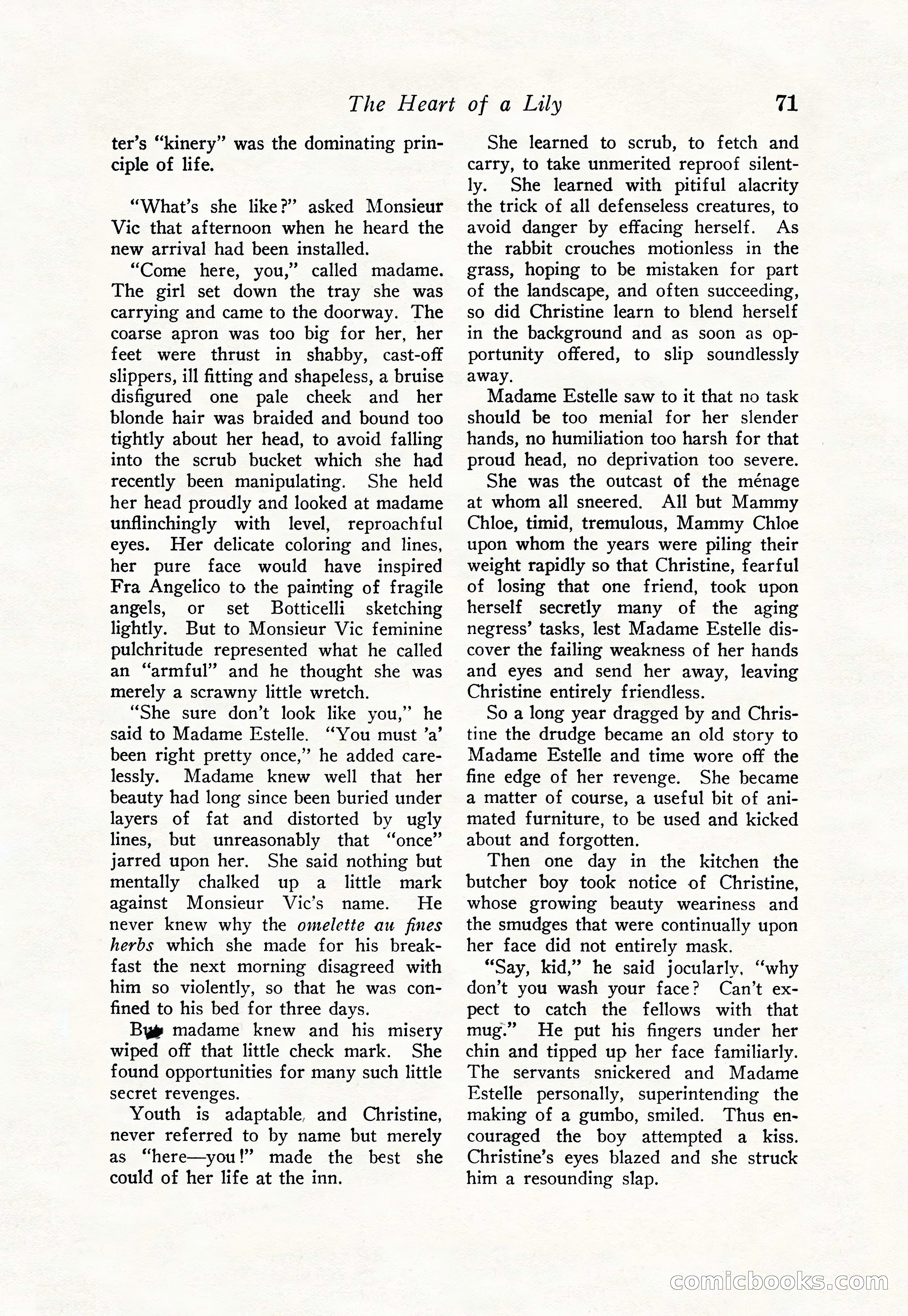 Love Story Magazine, June 23, 1923 — page 73 of 148