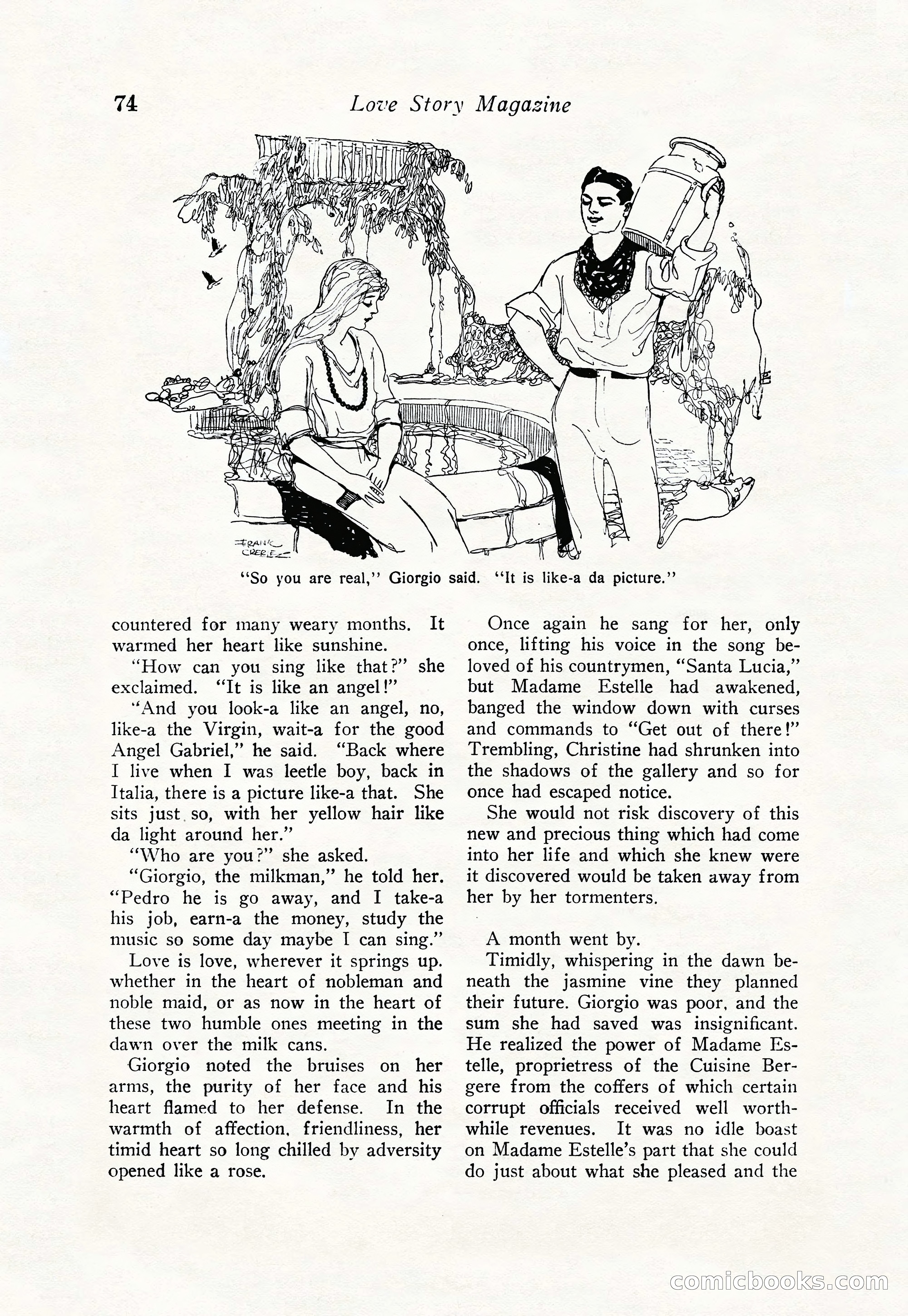 Love Story Magazine, June 23, 1923 — page 76 of 148