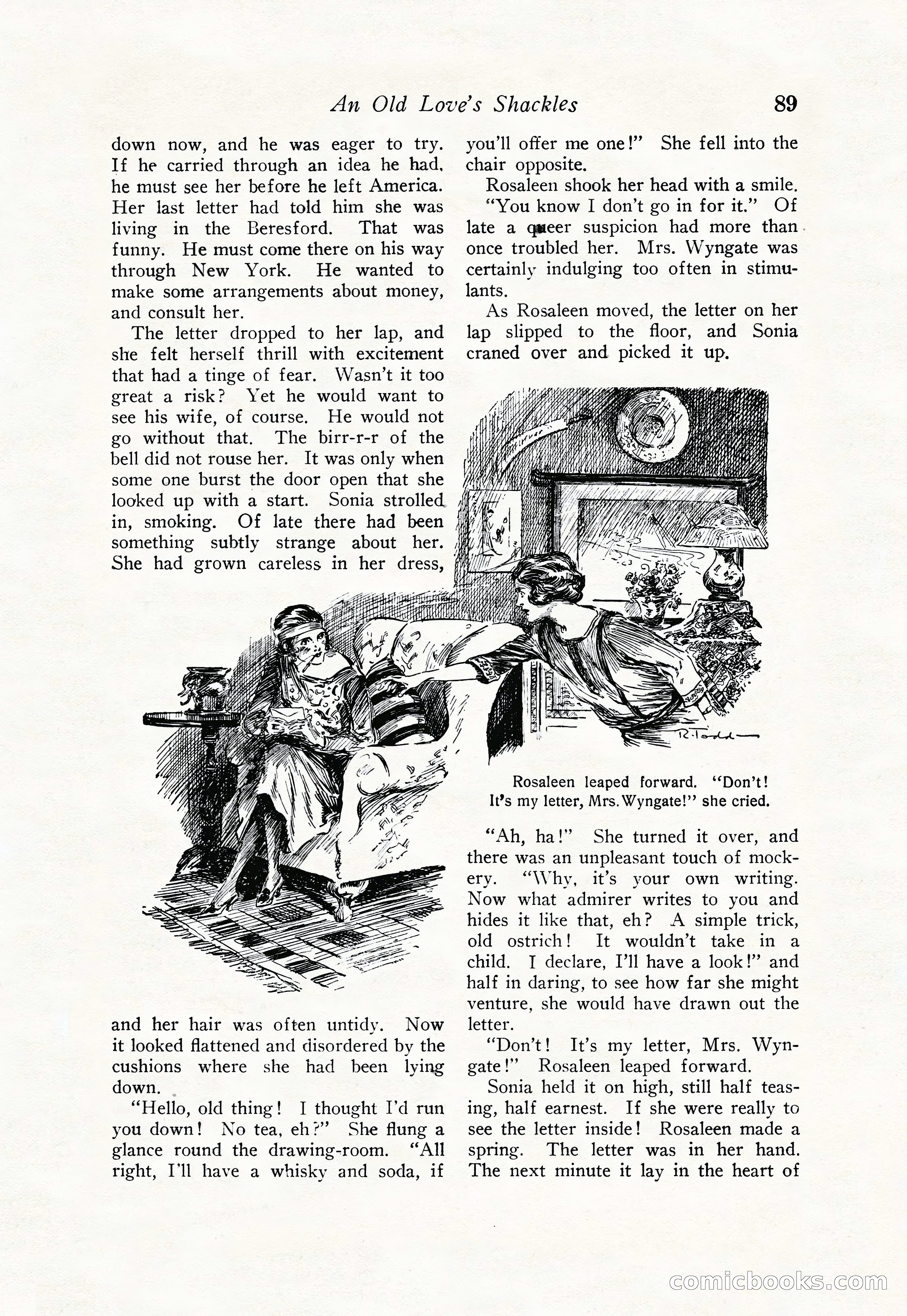 Love Story Magazine, June 23, 1923 — page 91 of 148