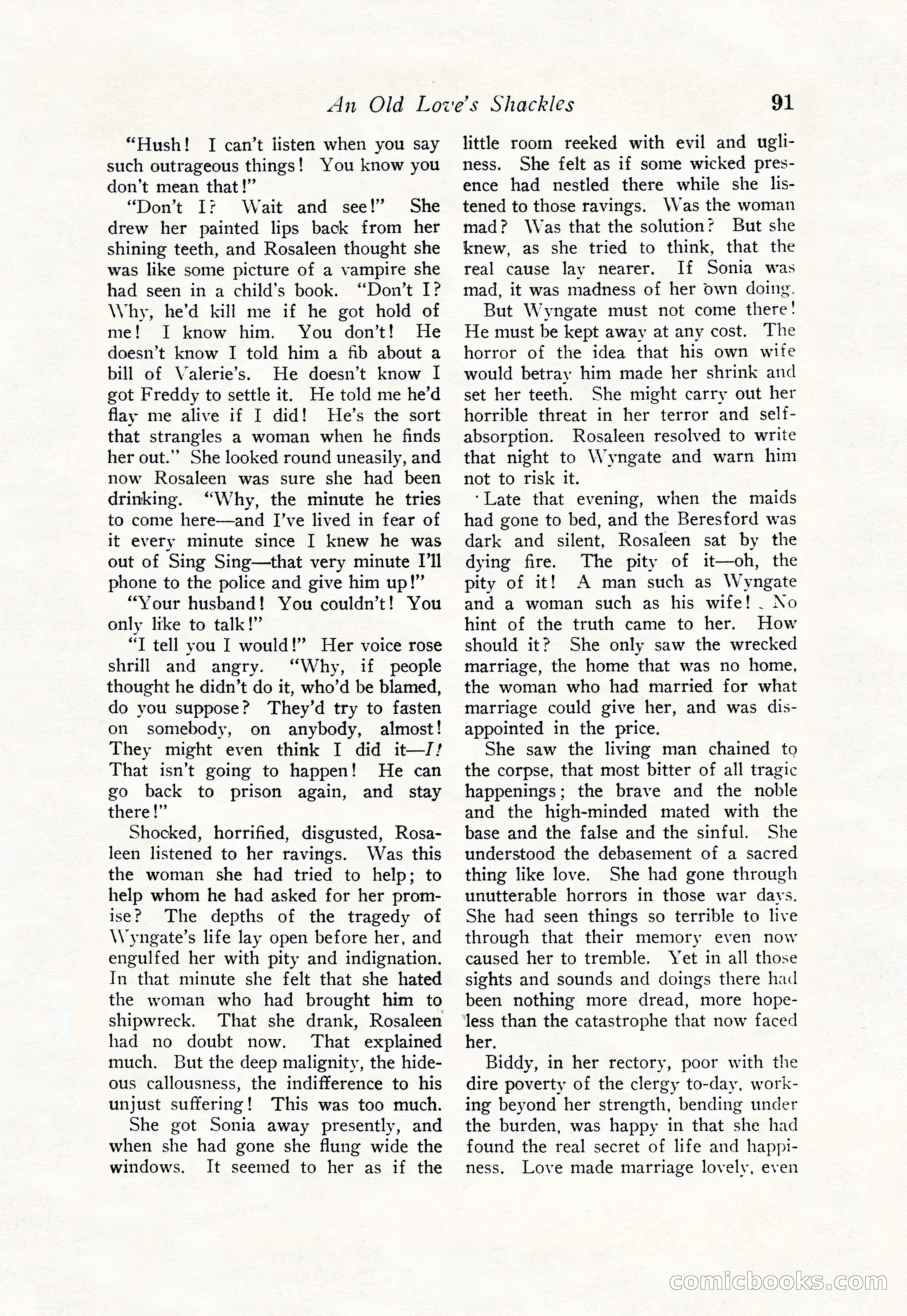 Love Story Magazine, June 23, 1923 — page 93 of 148