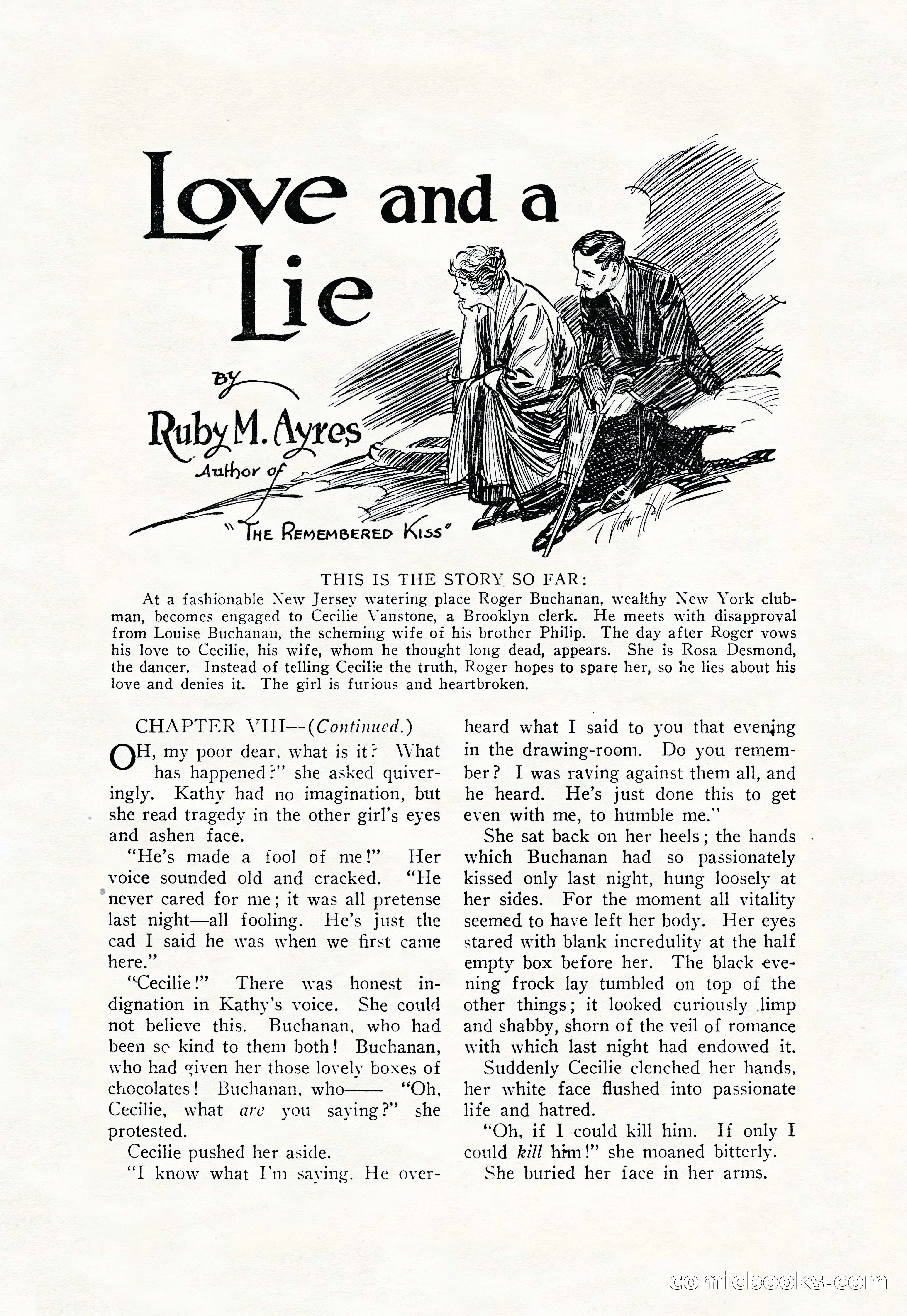 Love Story Magazine, June 23, 1923 — page 105 of 148