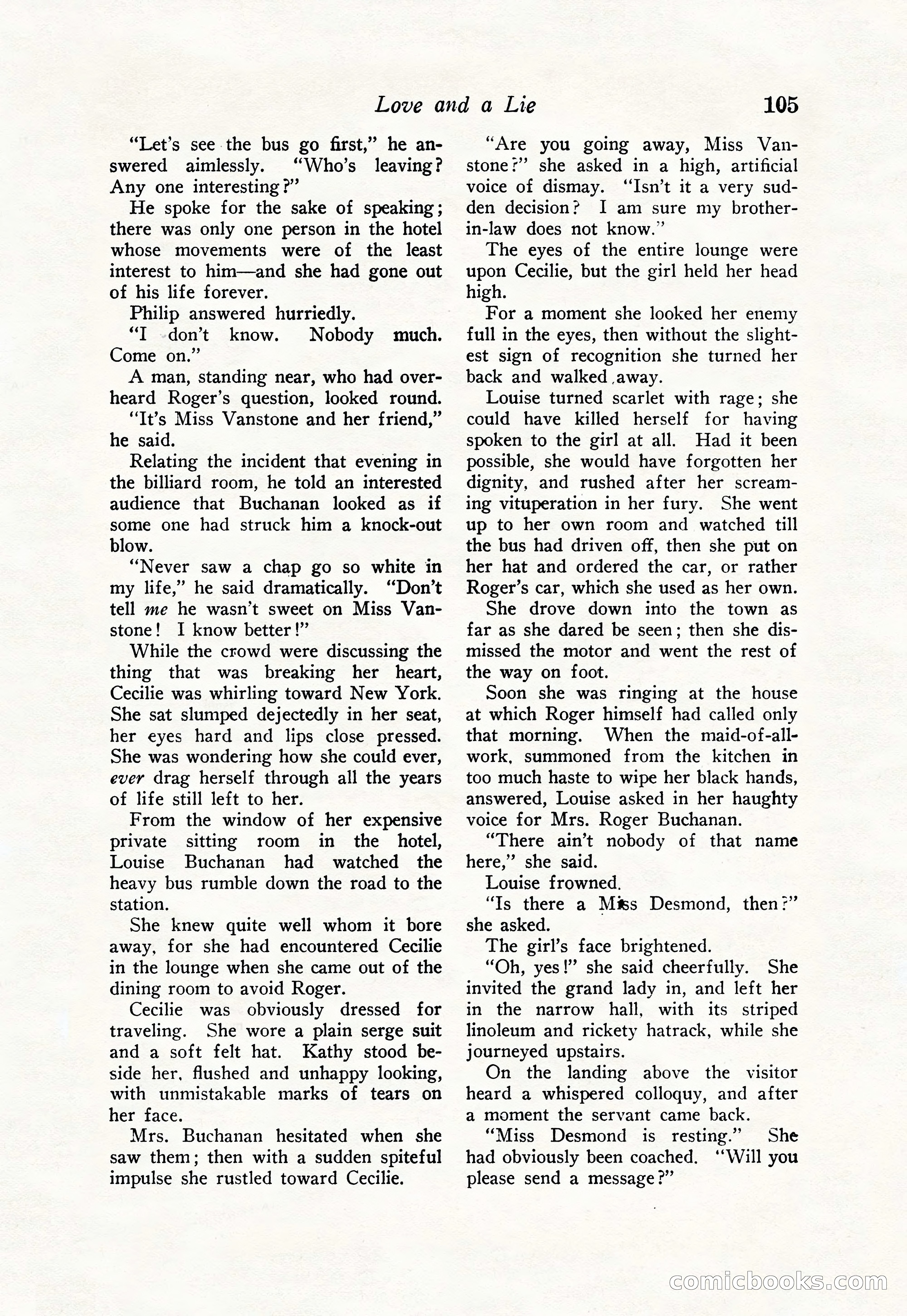 Love Story Magazine, June 23, 1923 — page 107 of 148